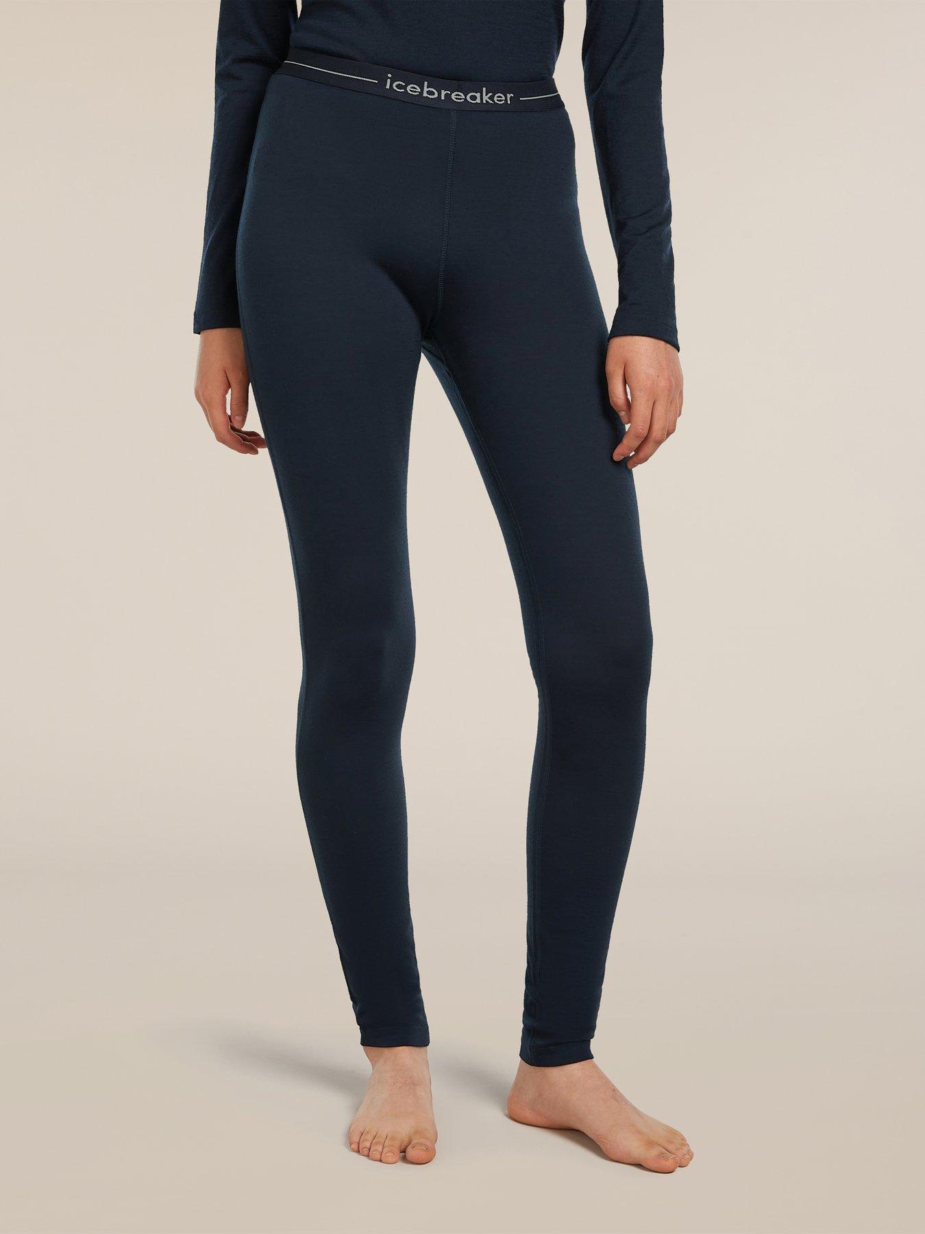 Icebreaker Womens 200 Oasis Baselayer Tights - Navy