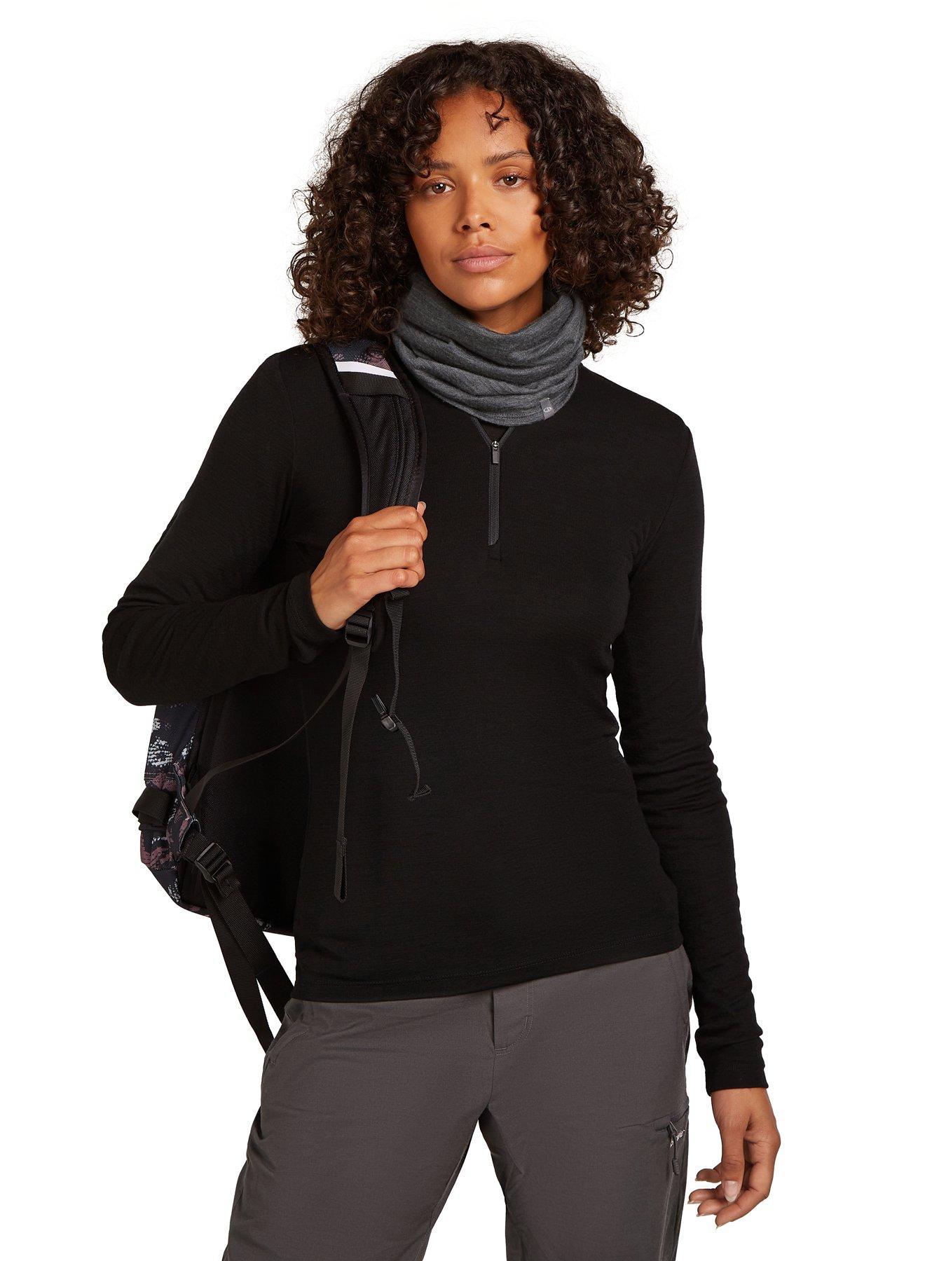 Image 3 of 3 of Icebreaker Unisex 200 Oasis Flexi Chute Snood - Grey