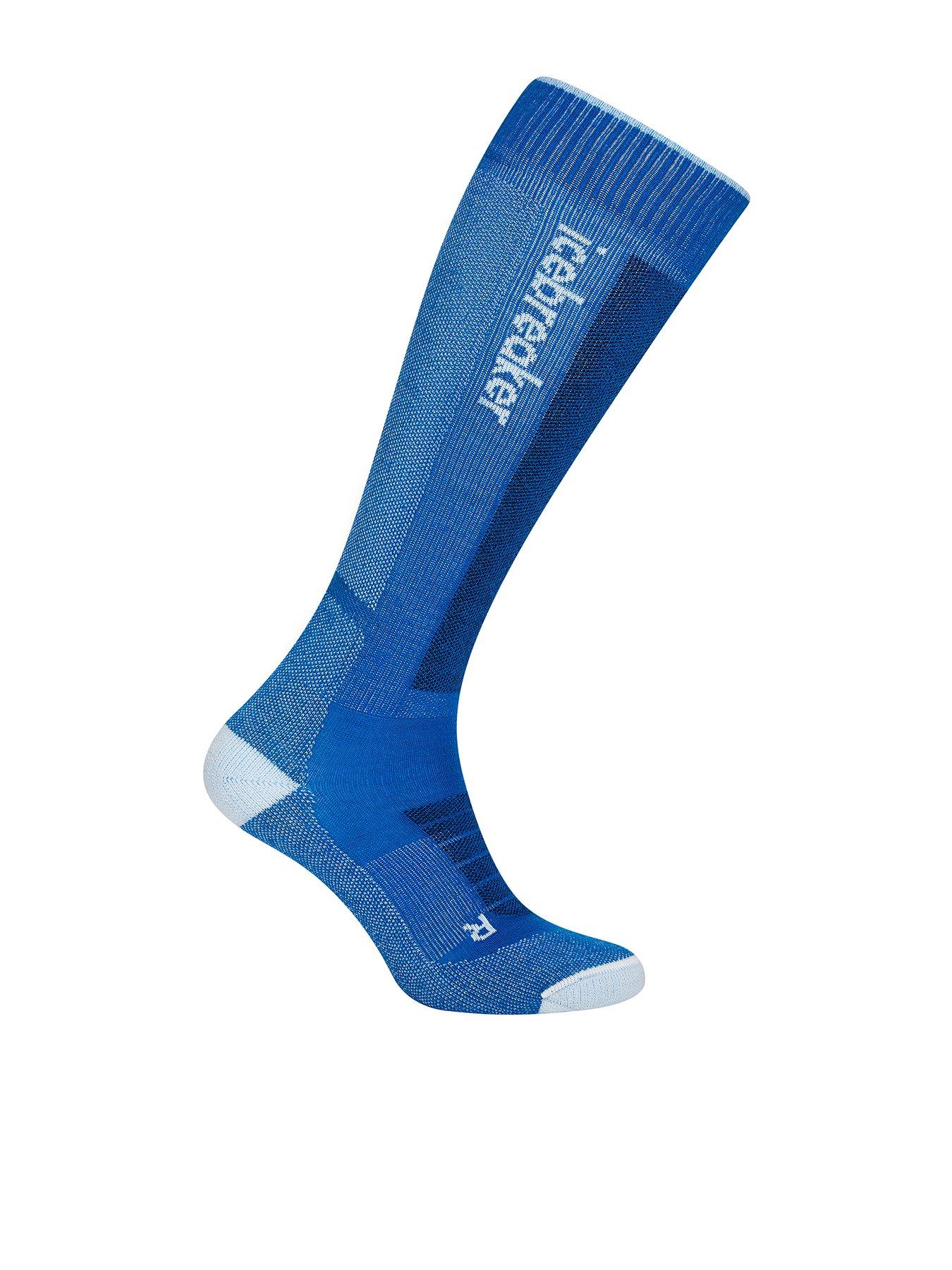 Image 1 of 3 of Icebreaker Mens Merino Skiing Medium Crew Socks - Blue