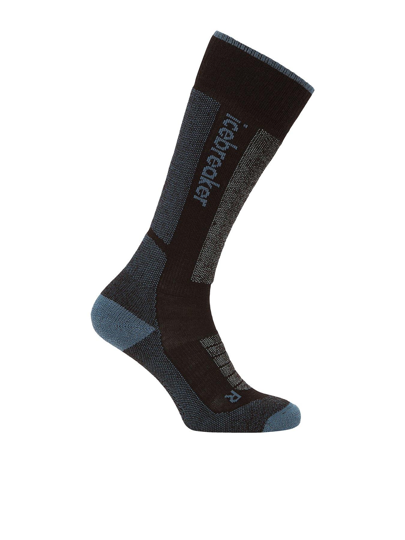 Icebreaker Womens Merino Skiing Medium Crew Socks - Black