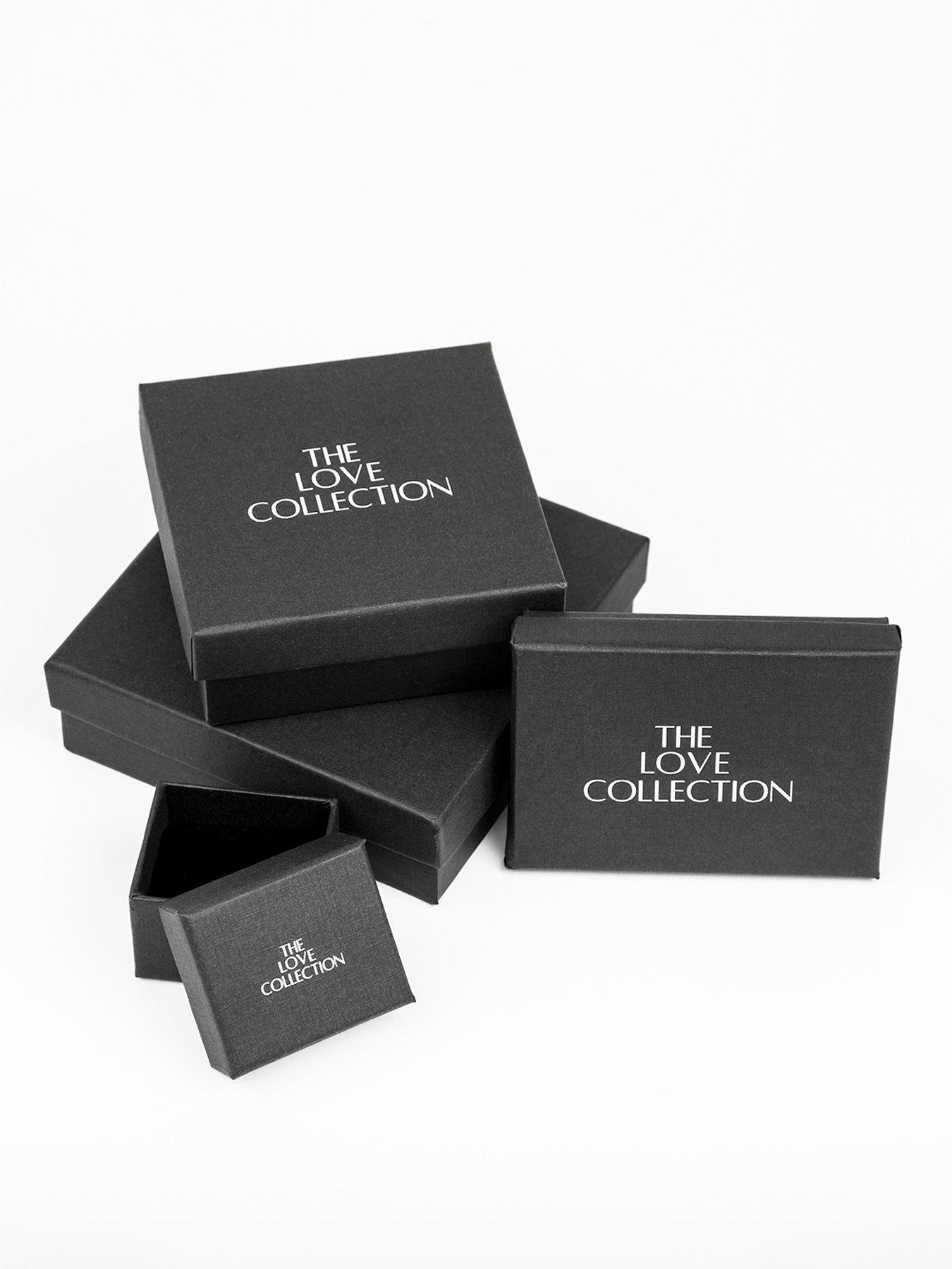 Image 5 of 5 of The Love Collection Sterling Silver Interlocking Ring Droppers