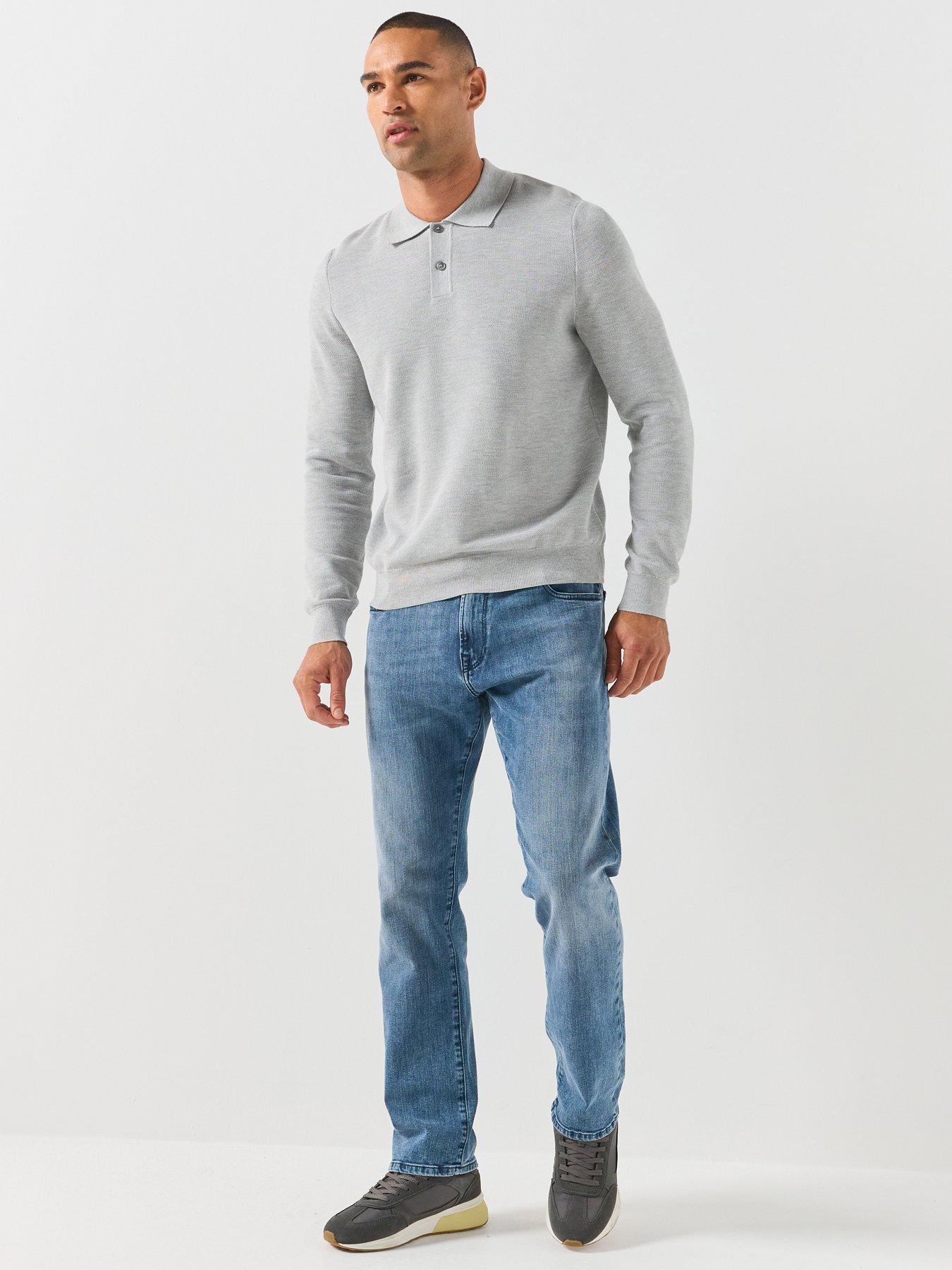 Image 6 of 6 of Replay Replay Aideen Straight Fit Jeans - Light Blue