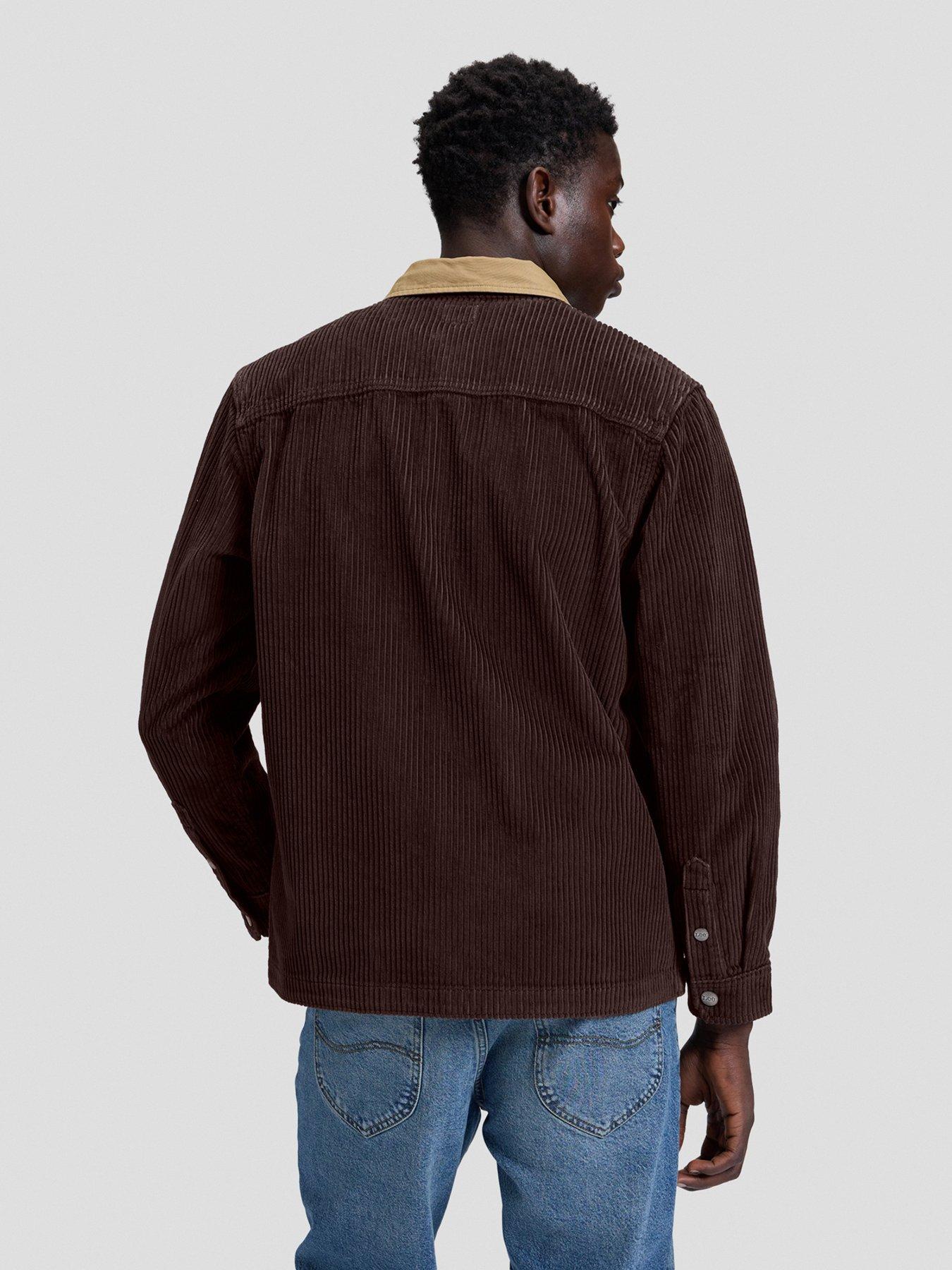 Image 2 of 5 of Lee Lee Workwear Pocket Relaxed Overshirt - Brown