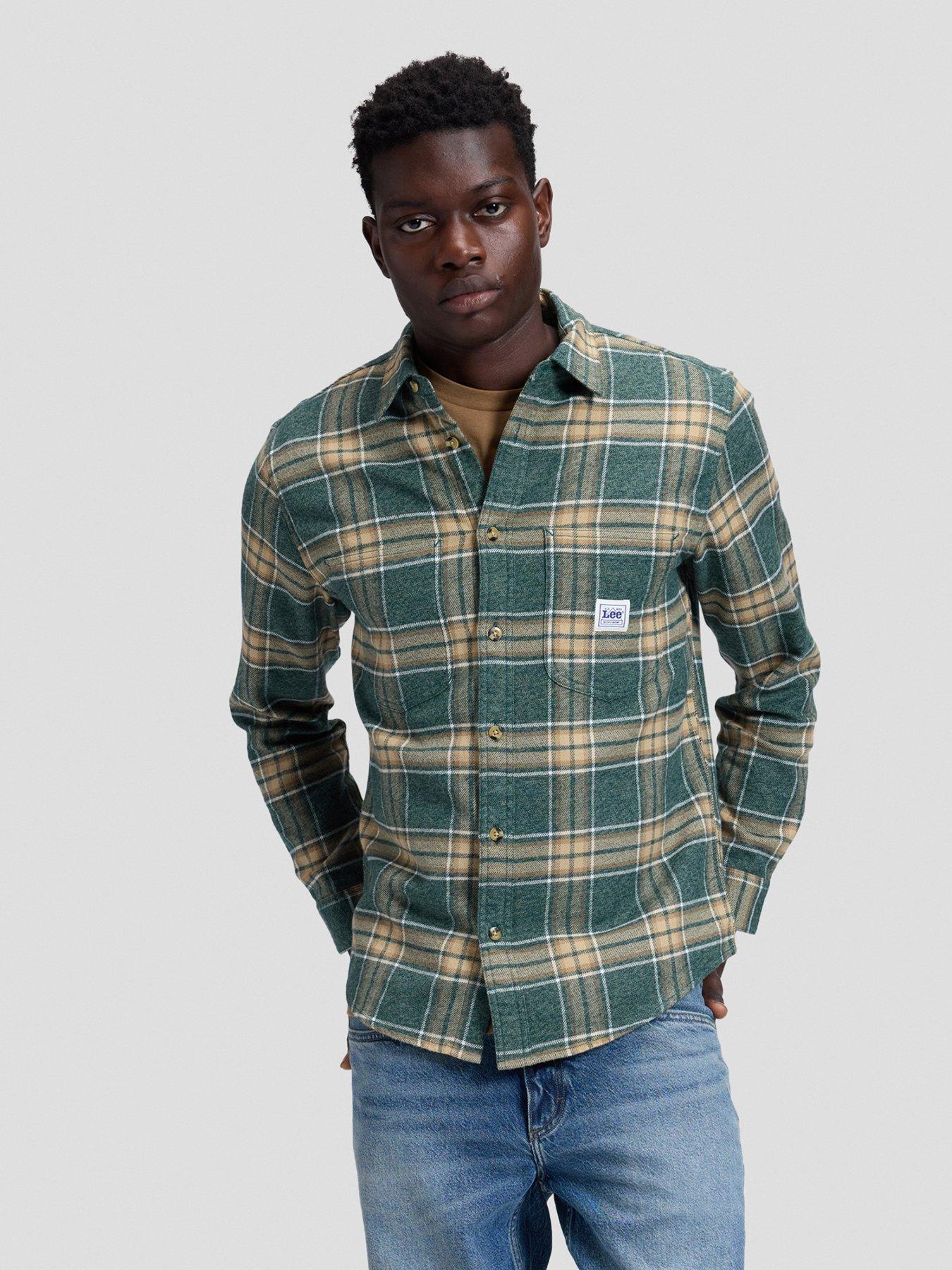 Lee Workwear Relaxed Long Shirt - Green