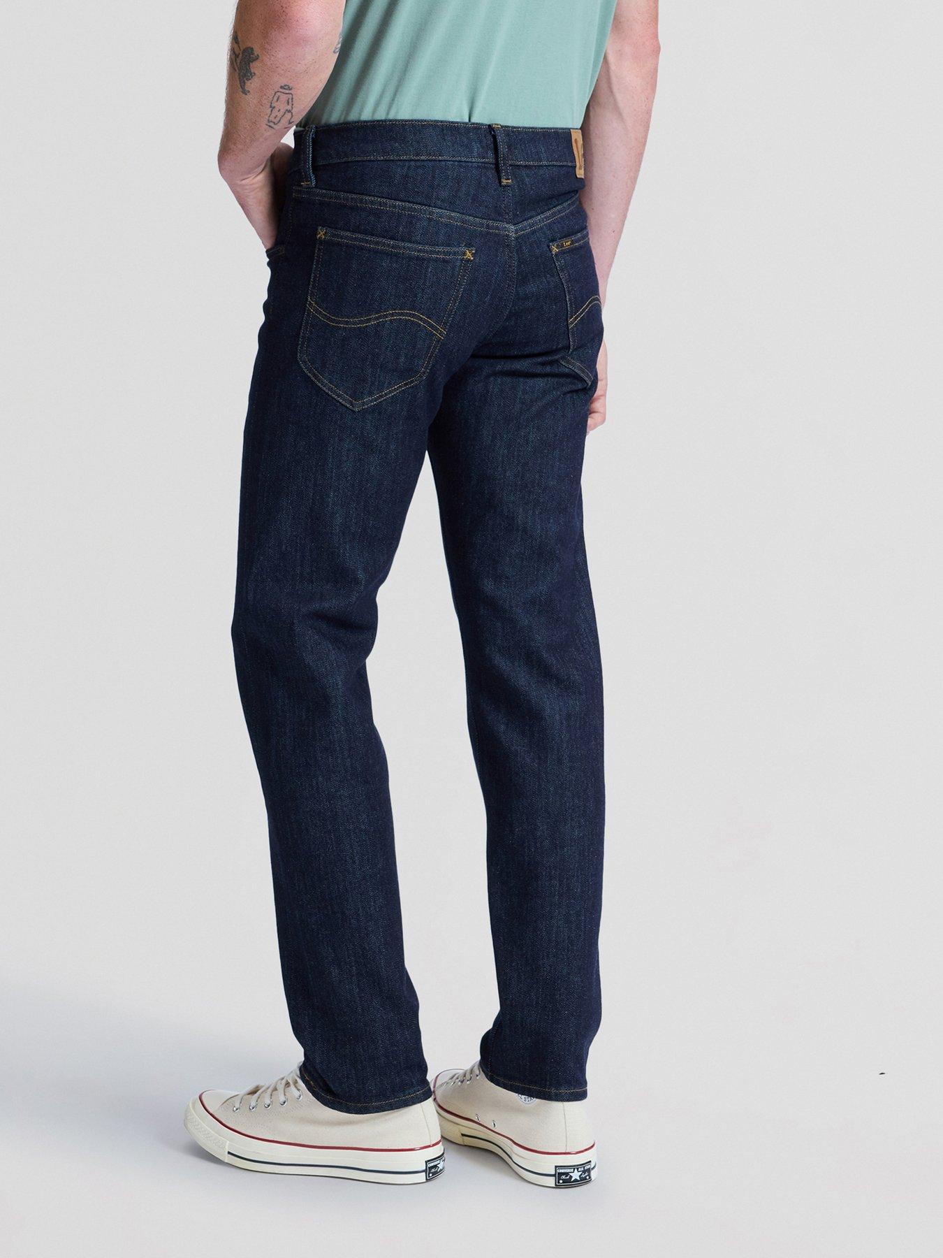 Image 2 of 5 of Lee Lee Daren Regular Straight Jeans - Dark Blue