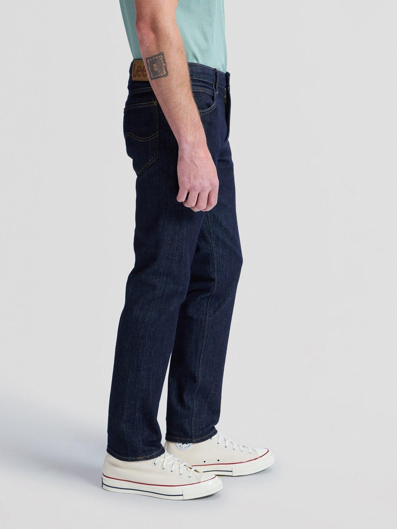 Image 4 of 5 of Lee Lee Daren Regular Straight Jeans - Dark Blue