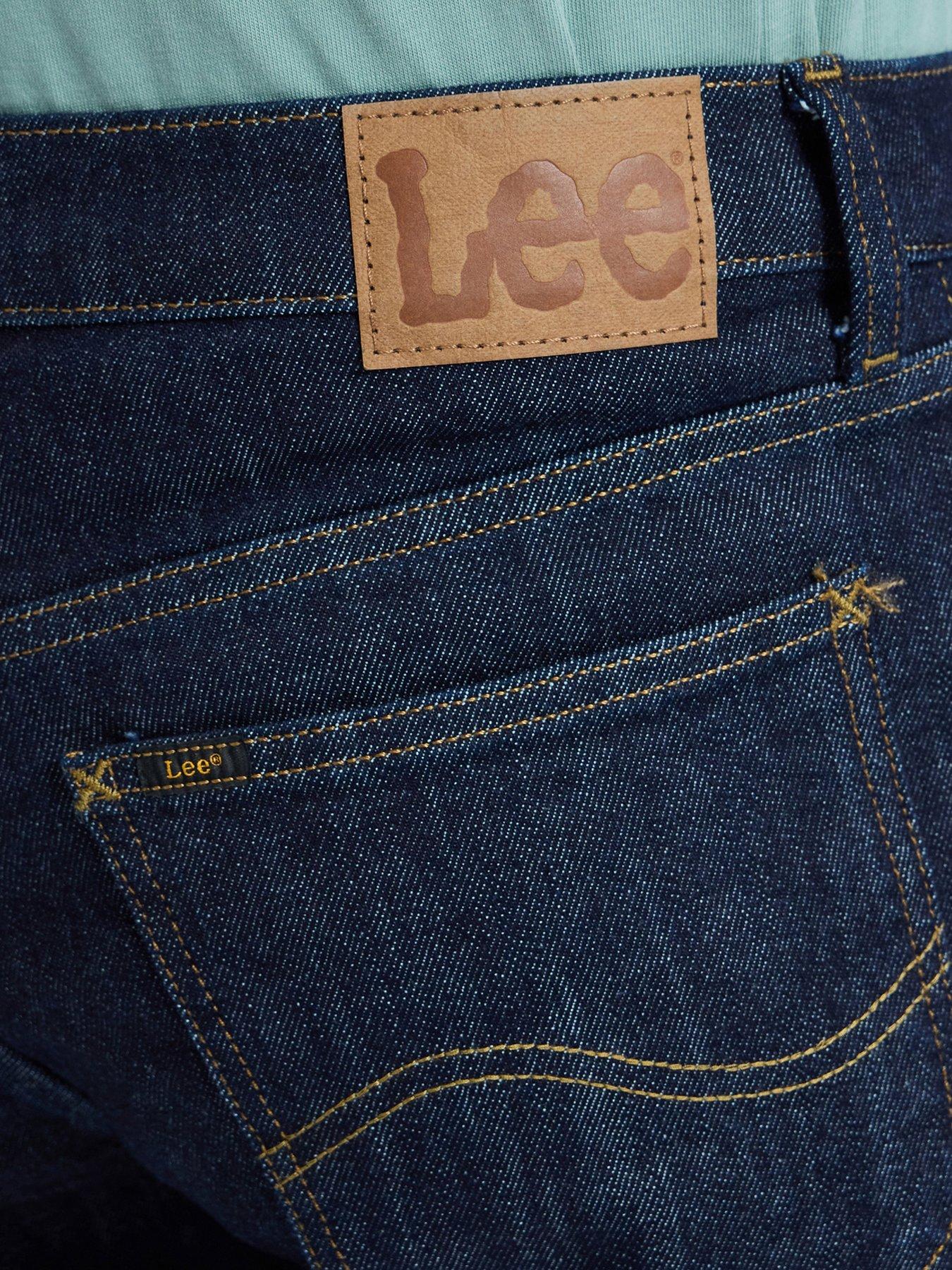 Image 5 of 5 of Lee Lee Daren Regular Straight Jeans - Dark Blue