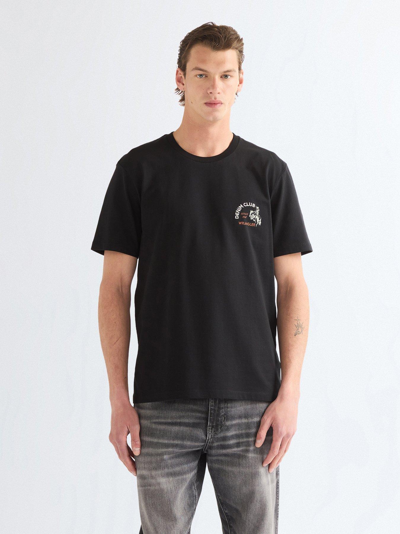 Wrangler Wrangler Small Graphic Western T-shirt - Black