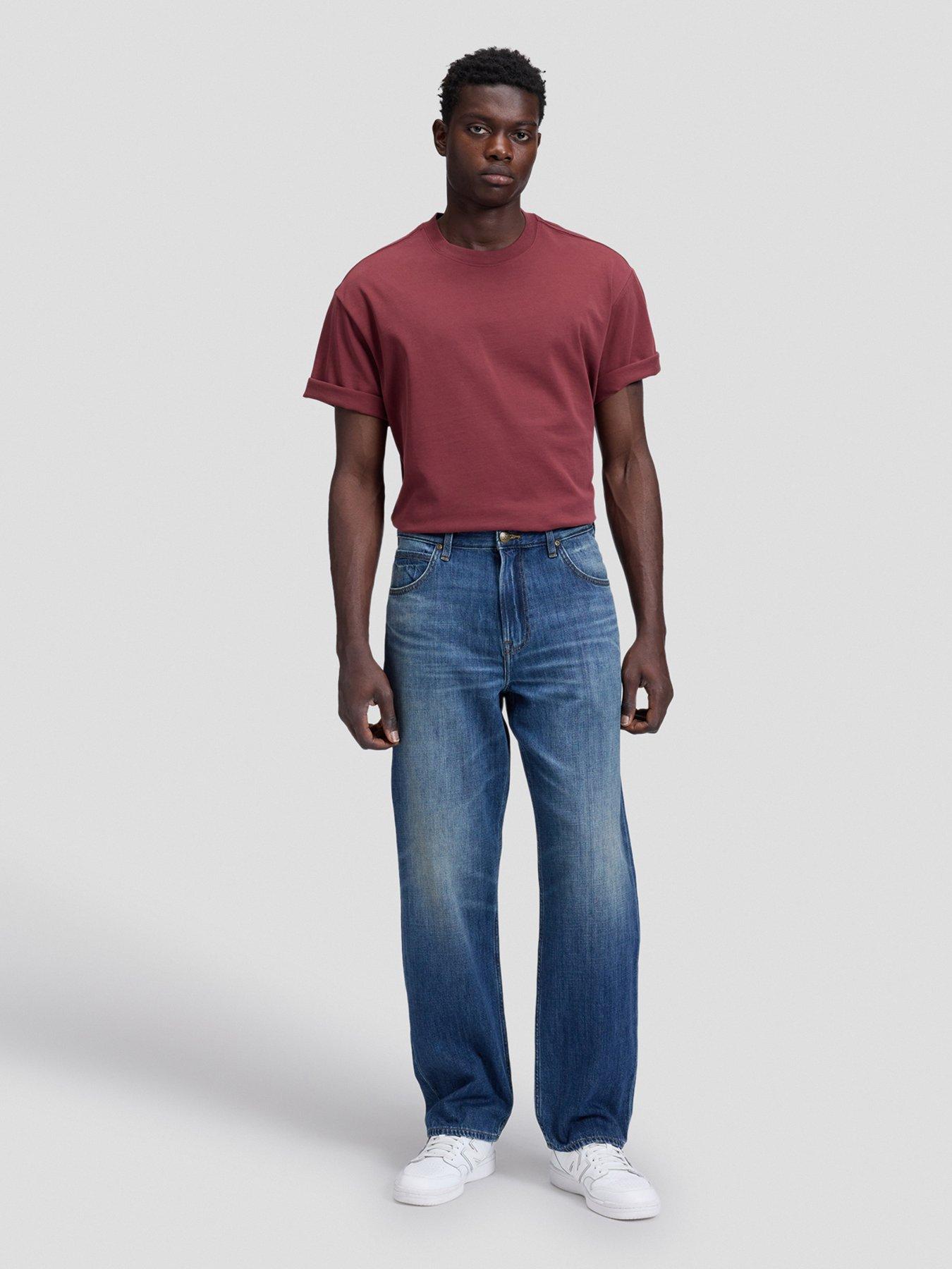 Lee Asher Loose Straight Jeans - Dark Blue