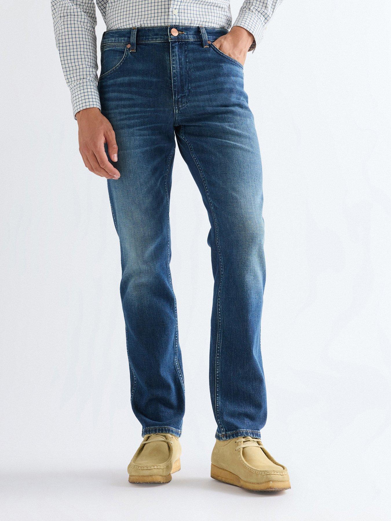 Wrangler Wrangler Greensboro Regular Straight Jeans - Dark Blue