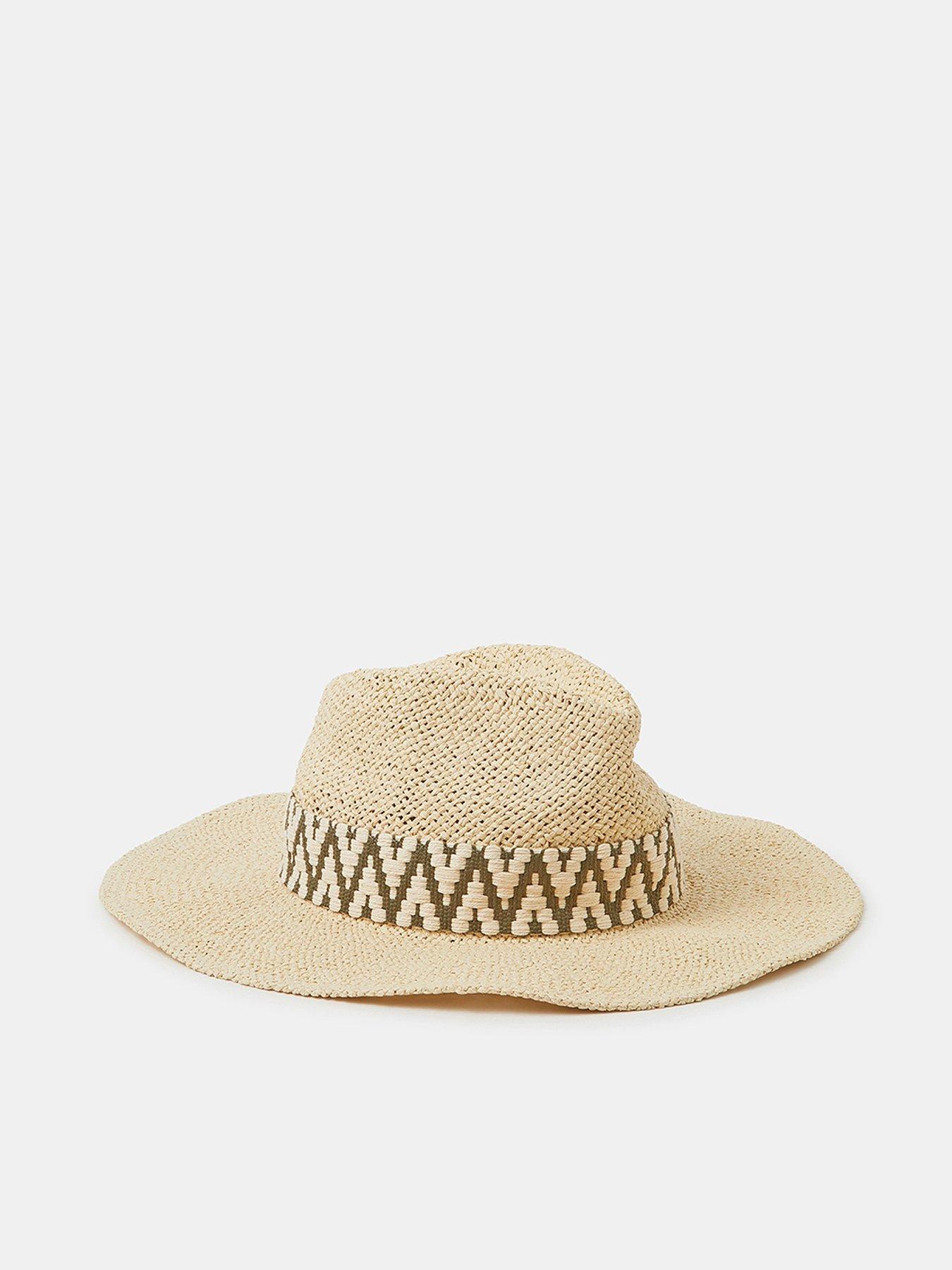 Monsoon CHEVRON TRIM FEDORA