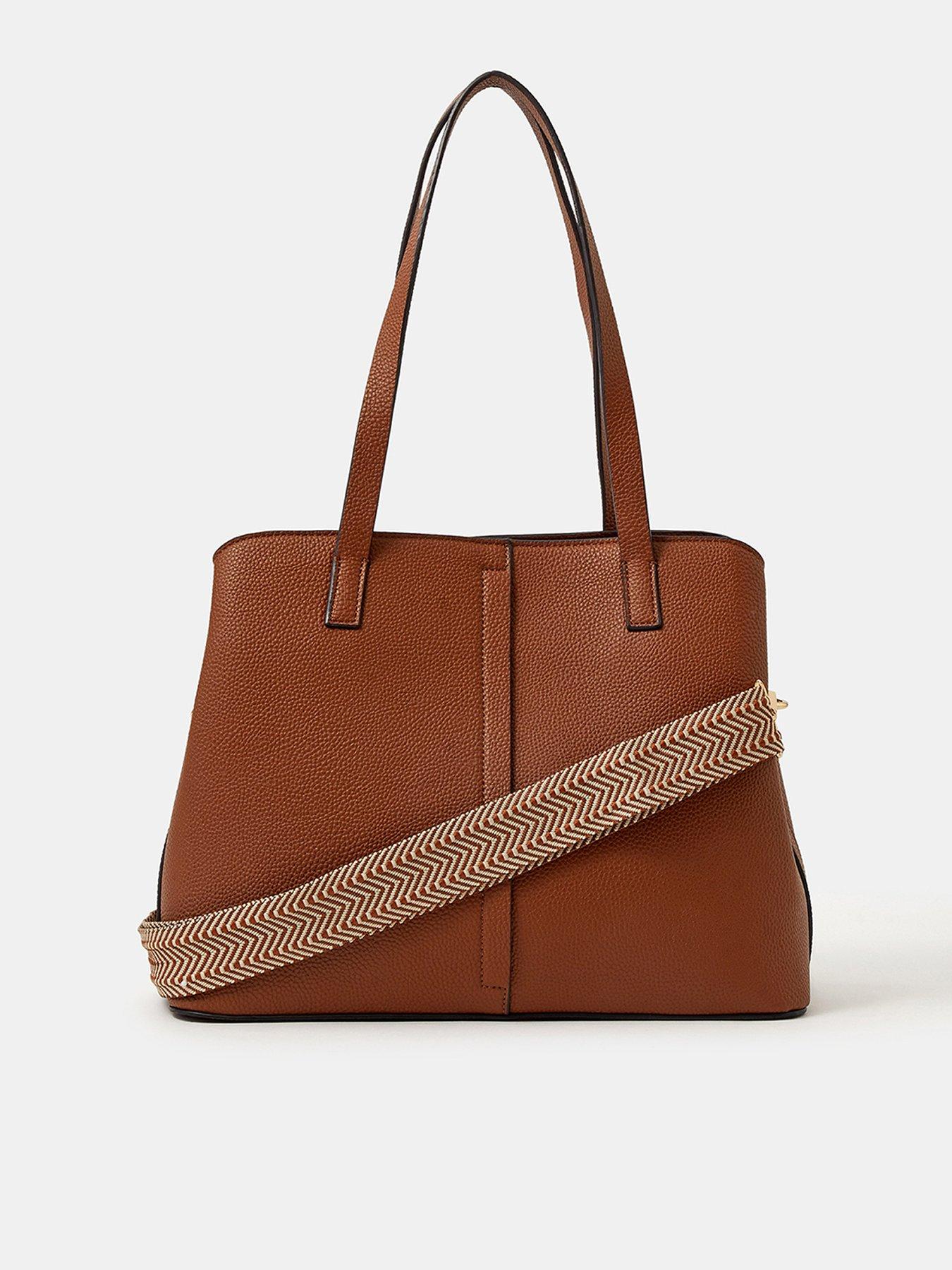 Image 1 of 5 of Accessorize WEBBING STRAP SHOULDE