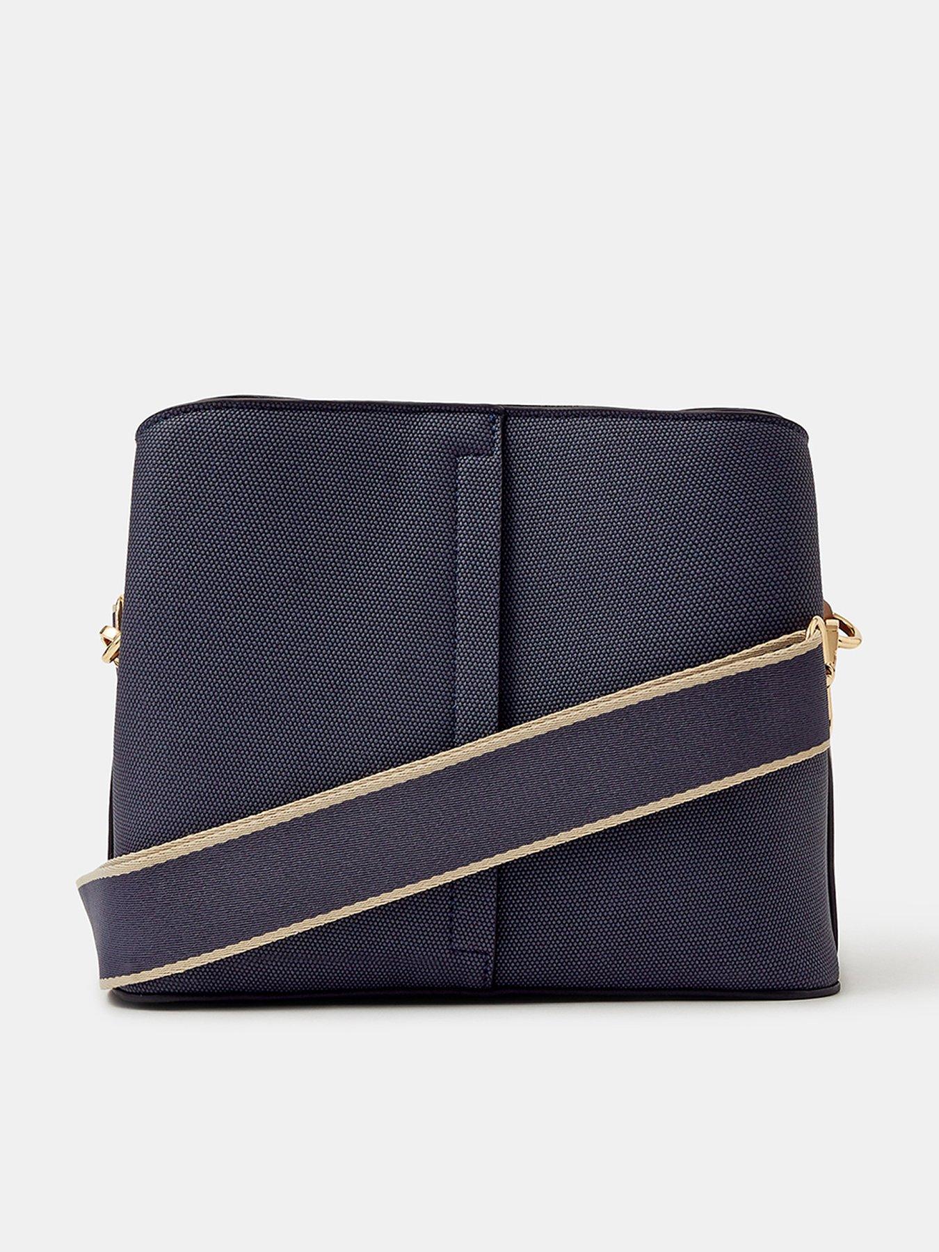 Image 1 of 5 of Accessorize WEBBING STRAP CROSSBO