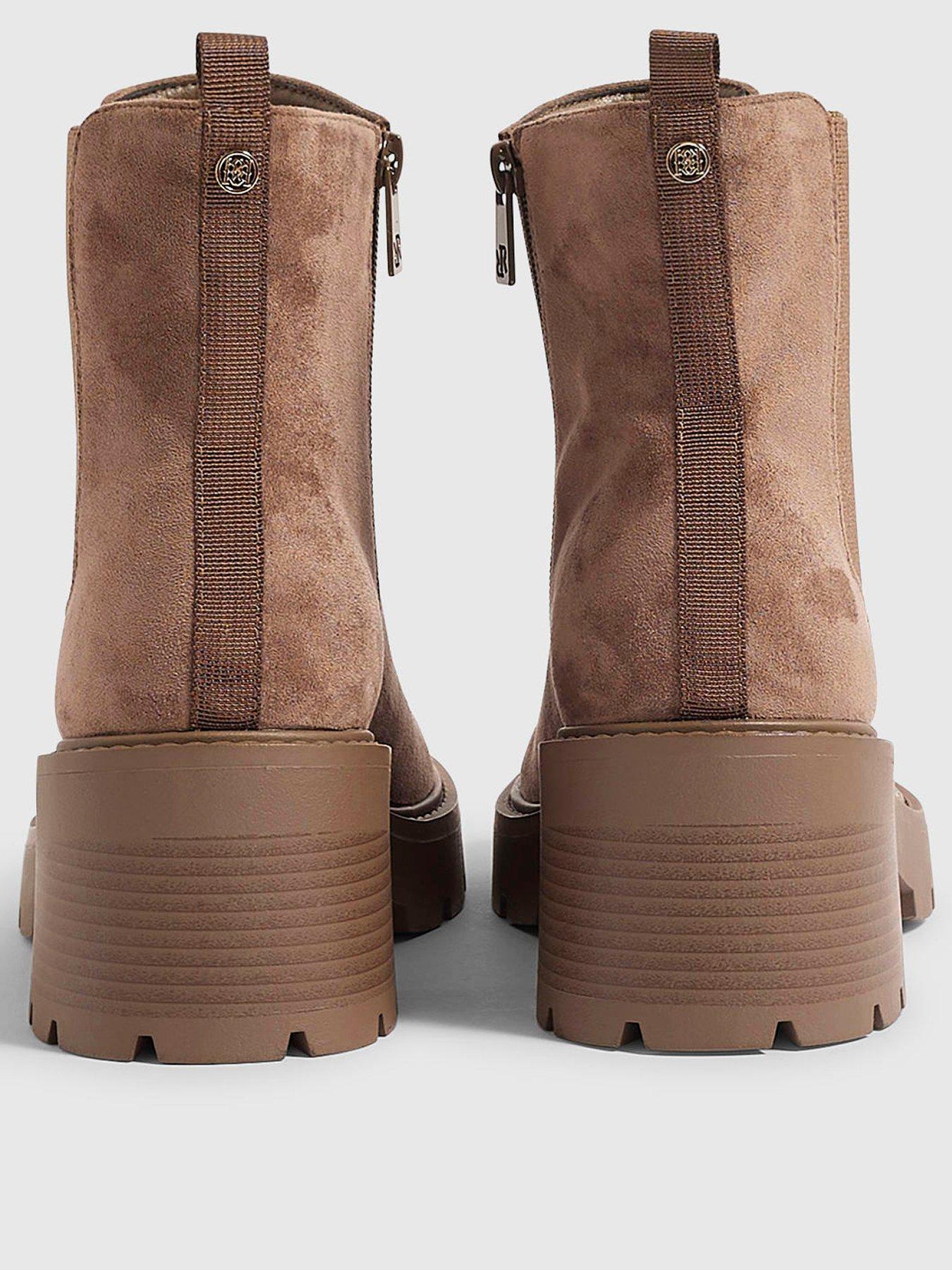 Image 3 of 5 of River Island Chunky Cleated Chelsea Boot