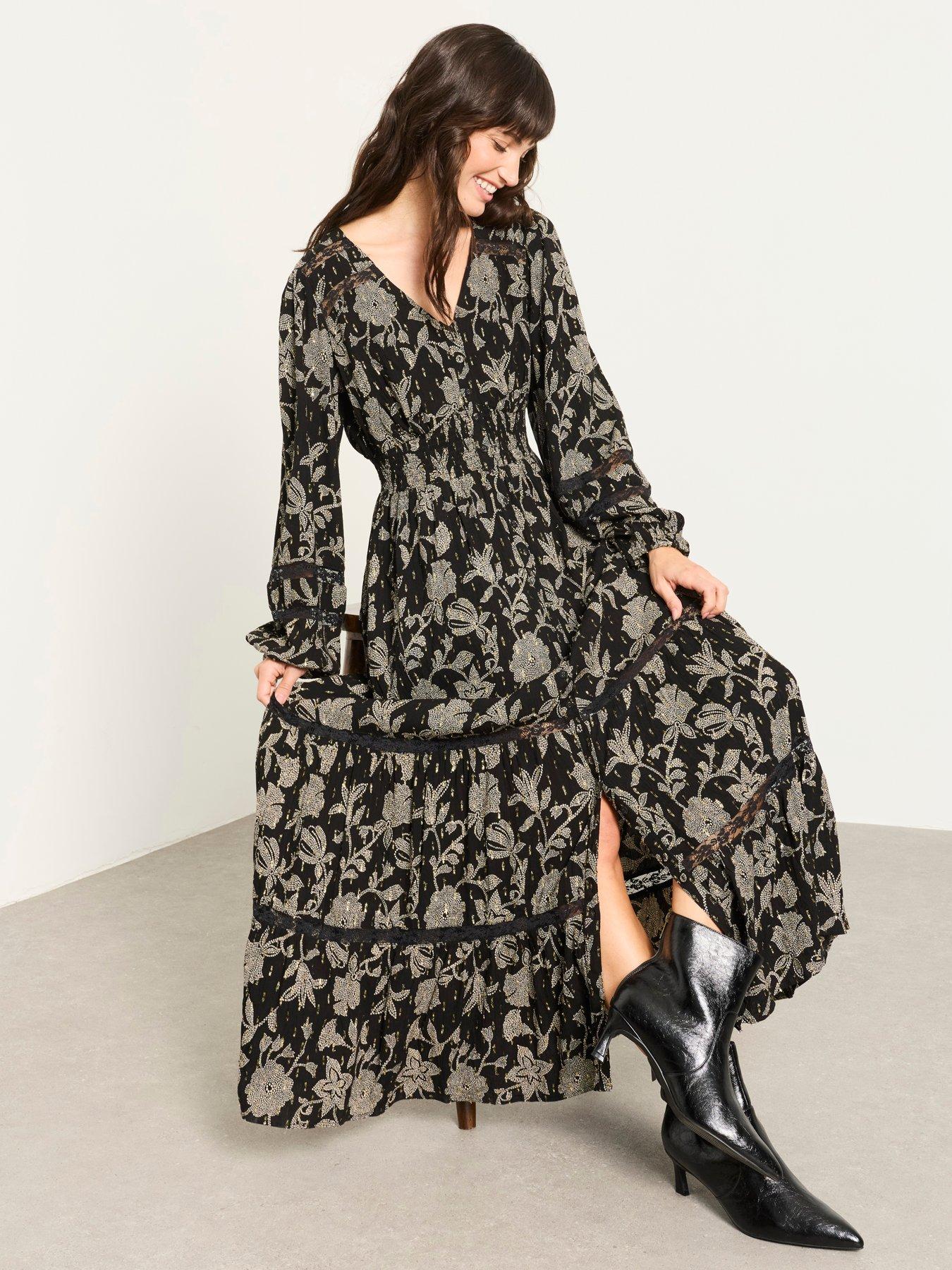 FatFace Eden Floral Dot Maxi