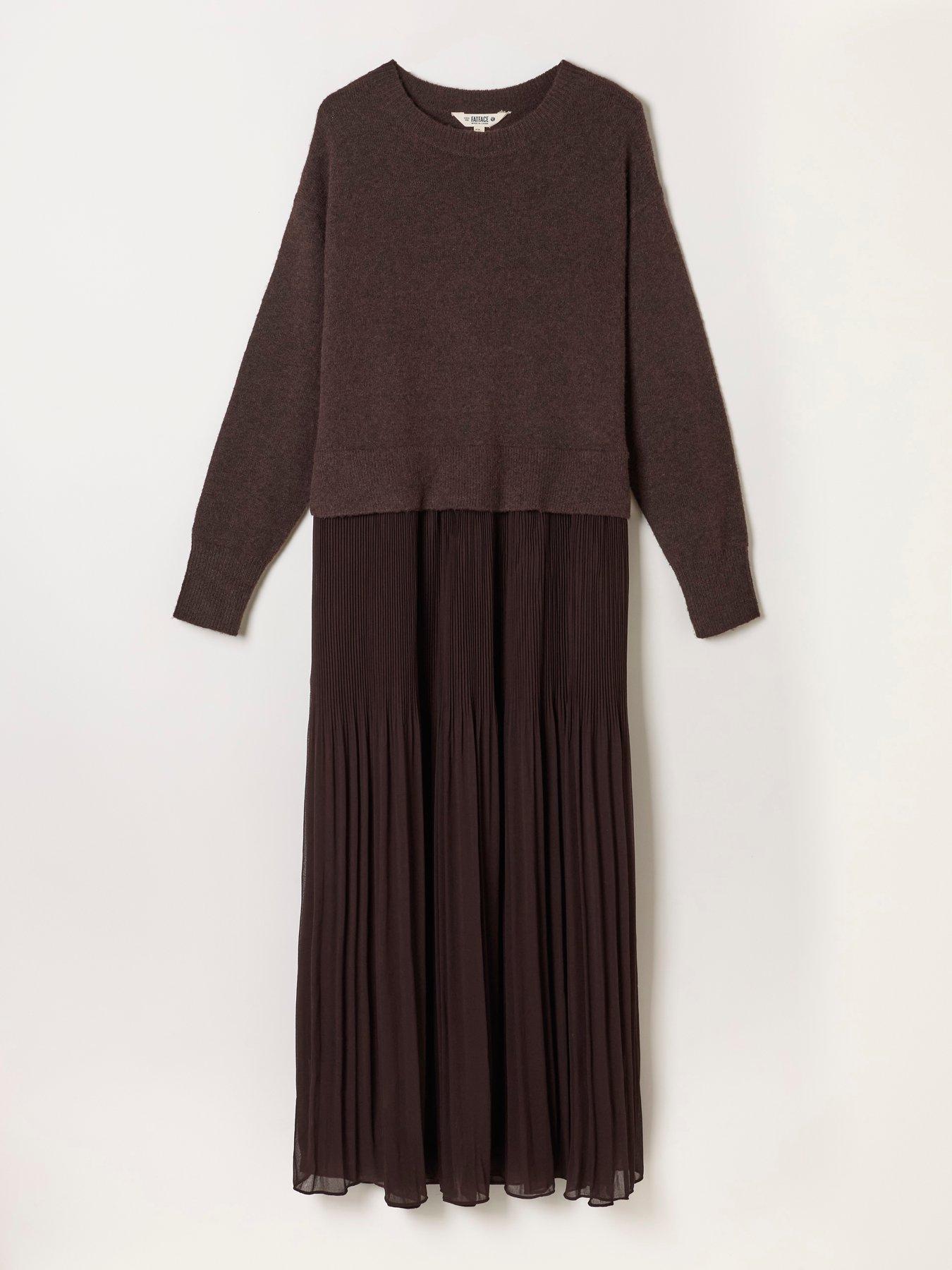 Image 6 of 6 of FatFace Sally Knit 2in1 Maxi