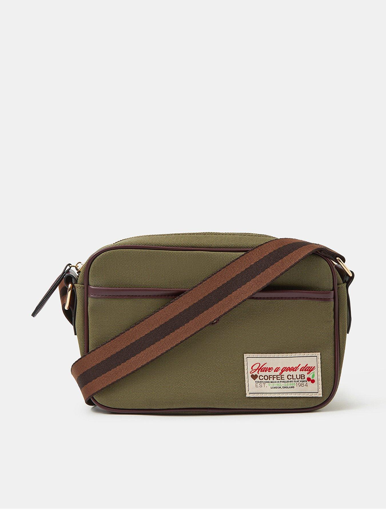 Accessorize Canvas Crossbody Bag