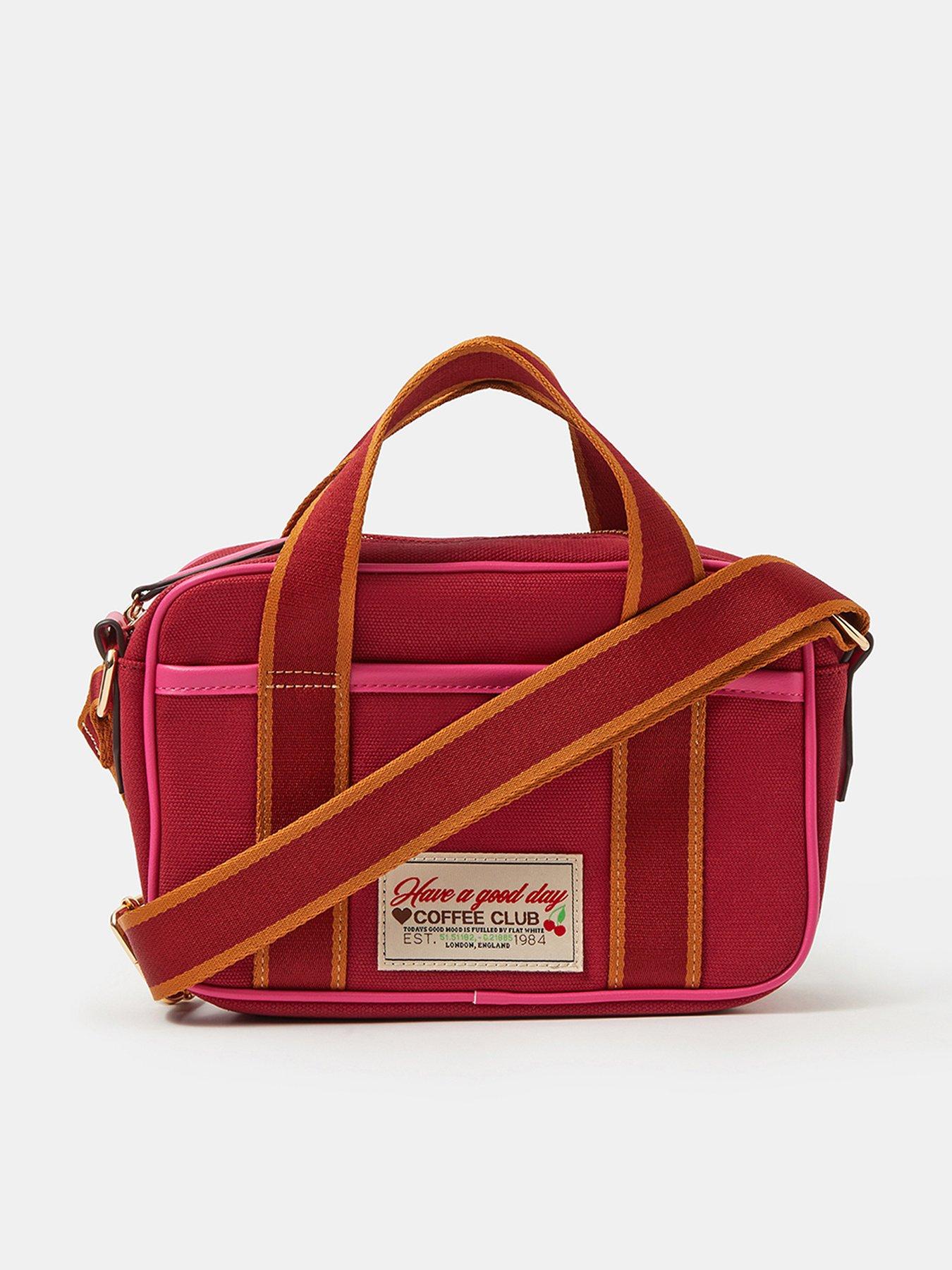 Image 1 of 5 of Accessorize CANVAS TOP HANDLE CROSSBO