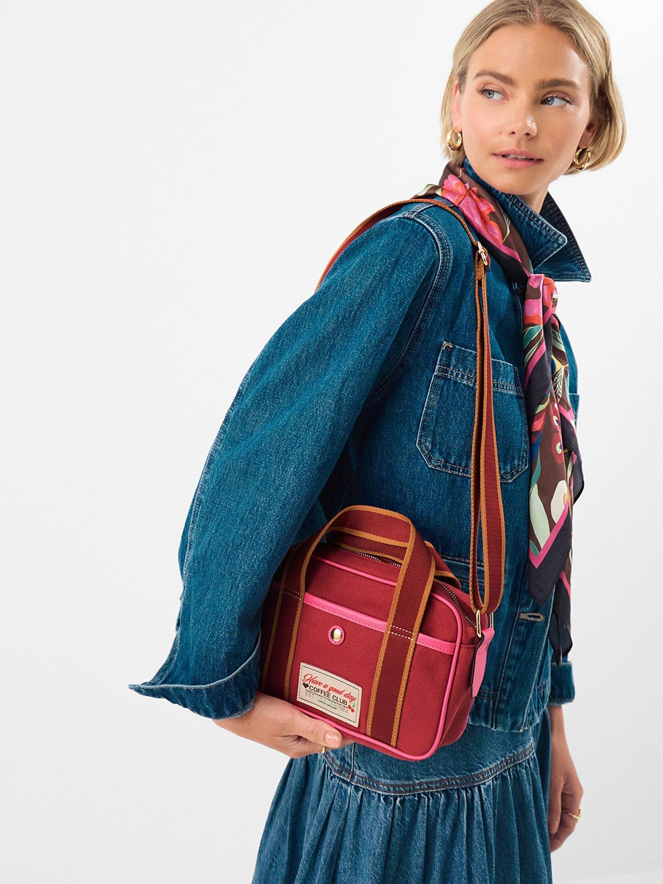 Image 2 of 5 of Accessorize CANVAS TOP HANDLE CROSSBO