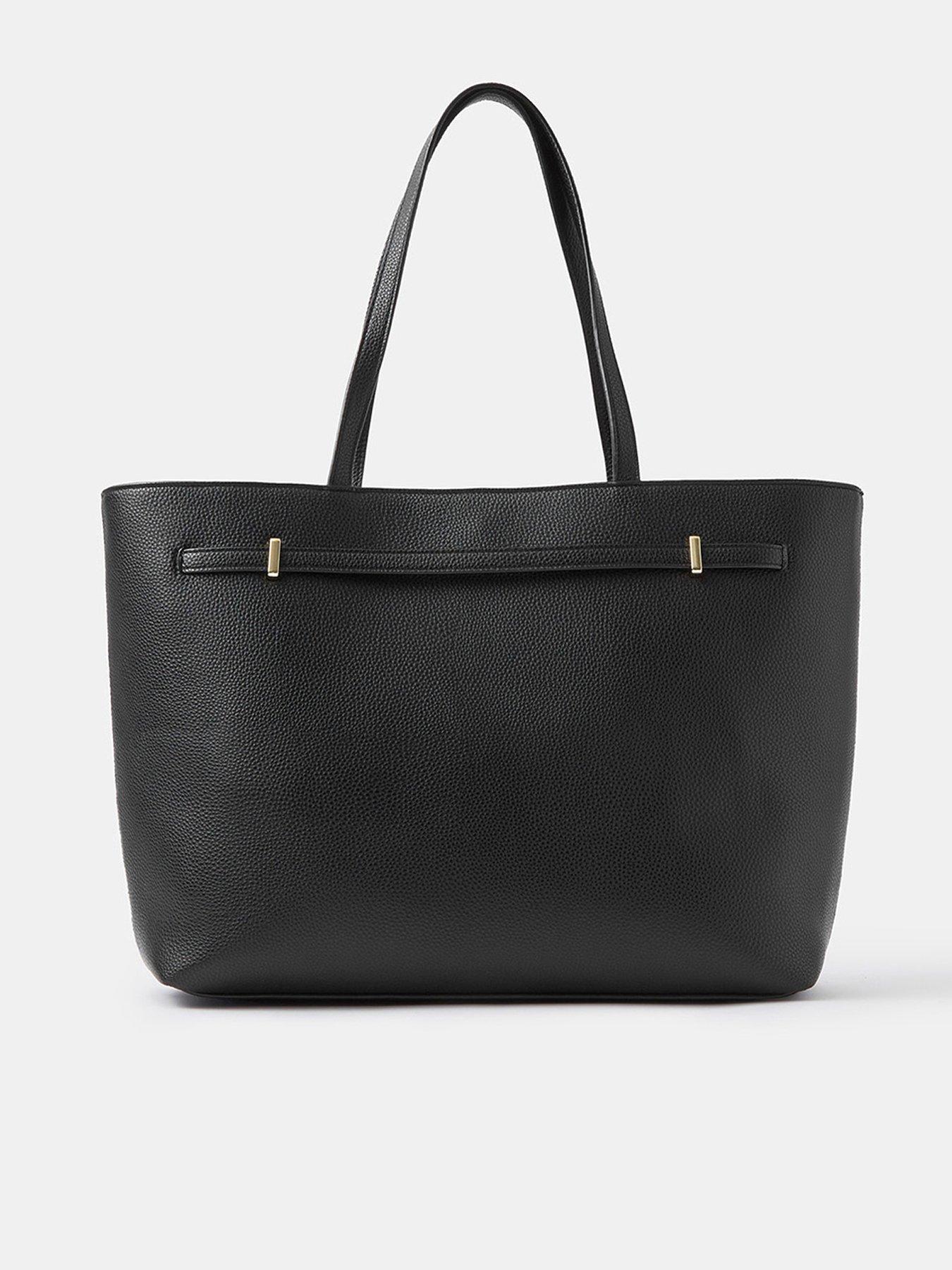 Image 1 of 6 of Accessorize Large Tote Bag - Black