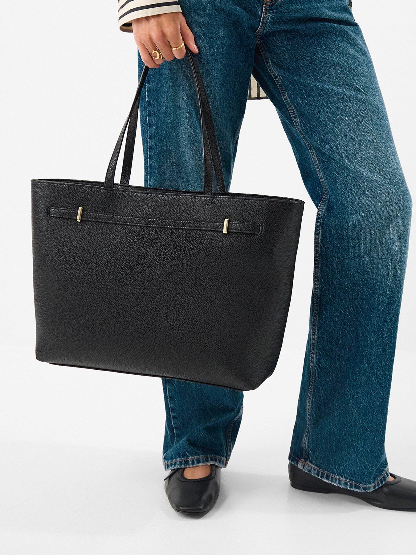 Image 2 of 6 of Accessorize Large Tote Bag - Black
