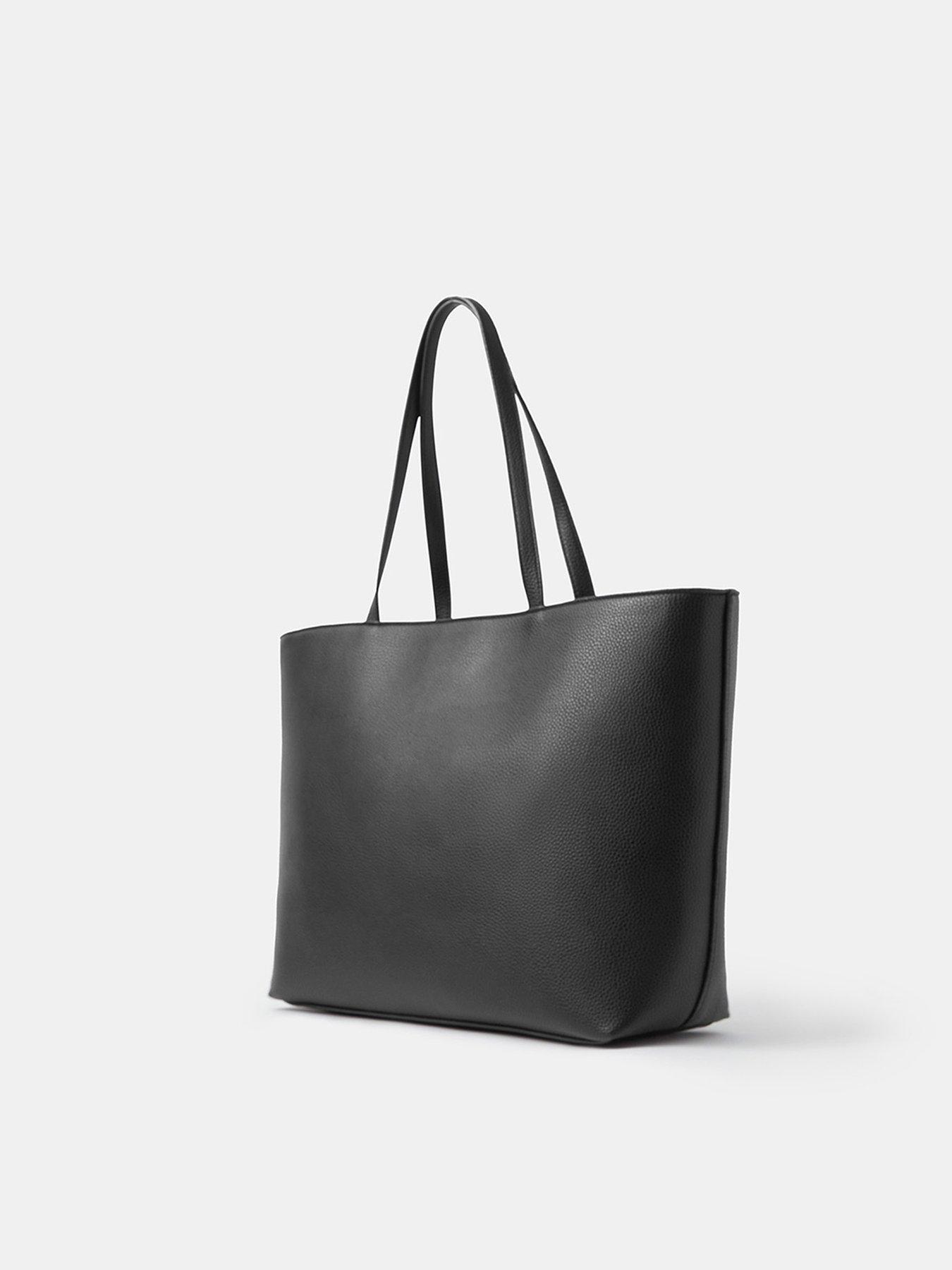 Image 3 of 6 of Accessorize Large Tote Bag - Black