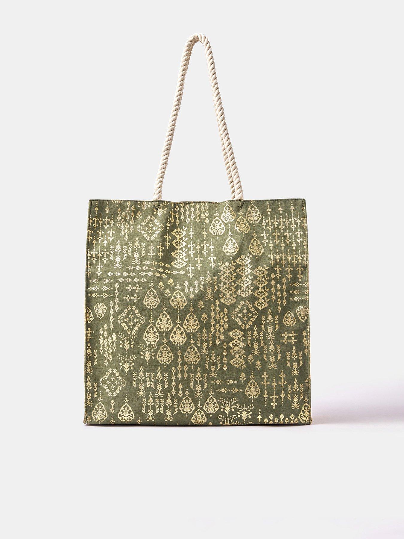 Accessorize North South Foil Print