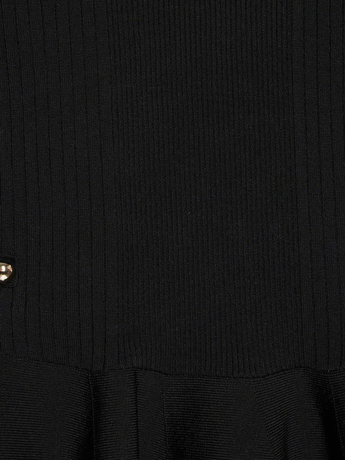 Image 6 of 6 of River Island Long Sleeve Peplum Top