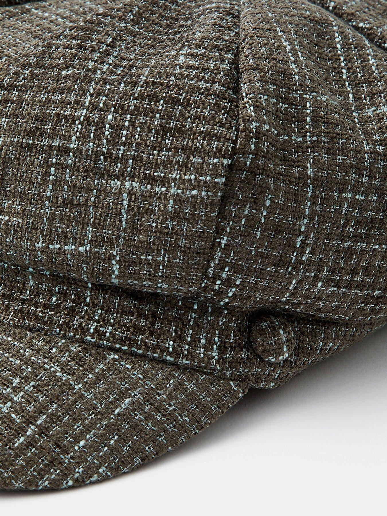 Image 4 of 4 of Monsoon City Baker Boy Cap - Grey