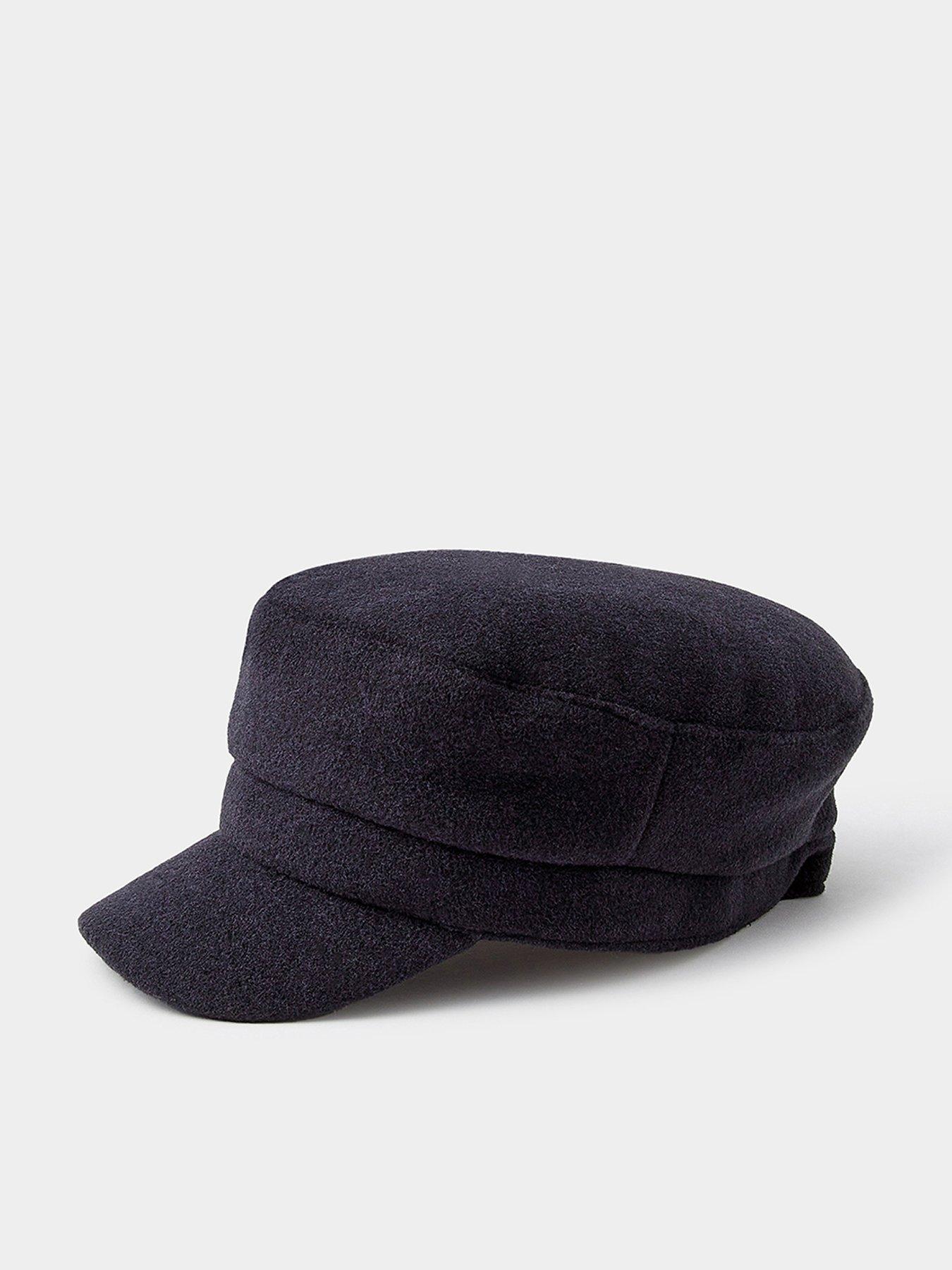 Accessorize Felt Baker Boy Hat - Blue