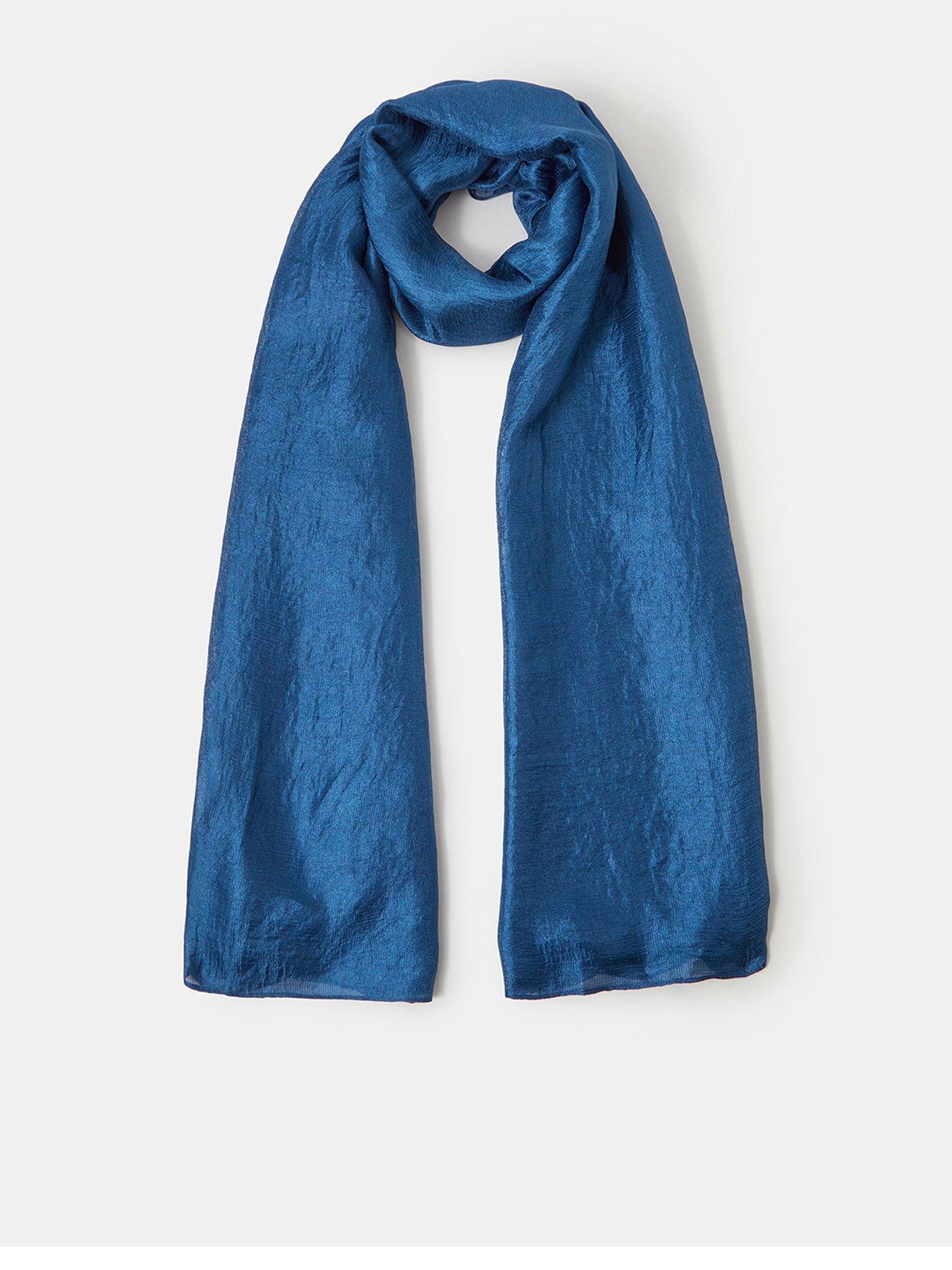 Image 1 of 2 of Monsoon Sammy Shimmer Scarf - Blue