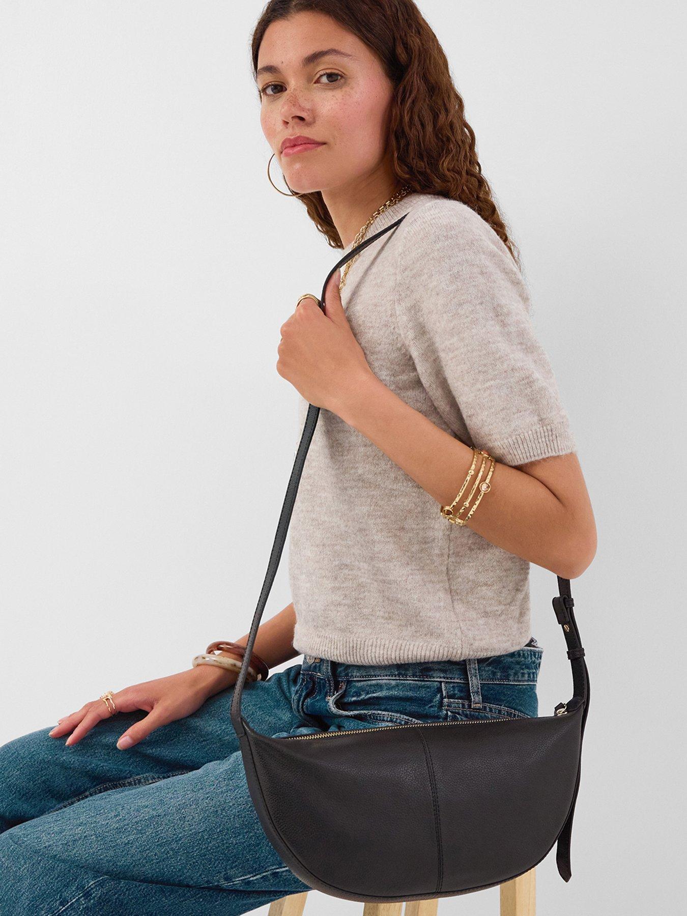 Image 2 of 5 of Accessorize Leather Sling Bag