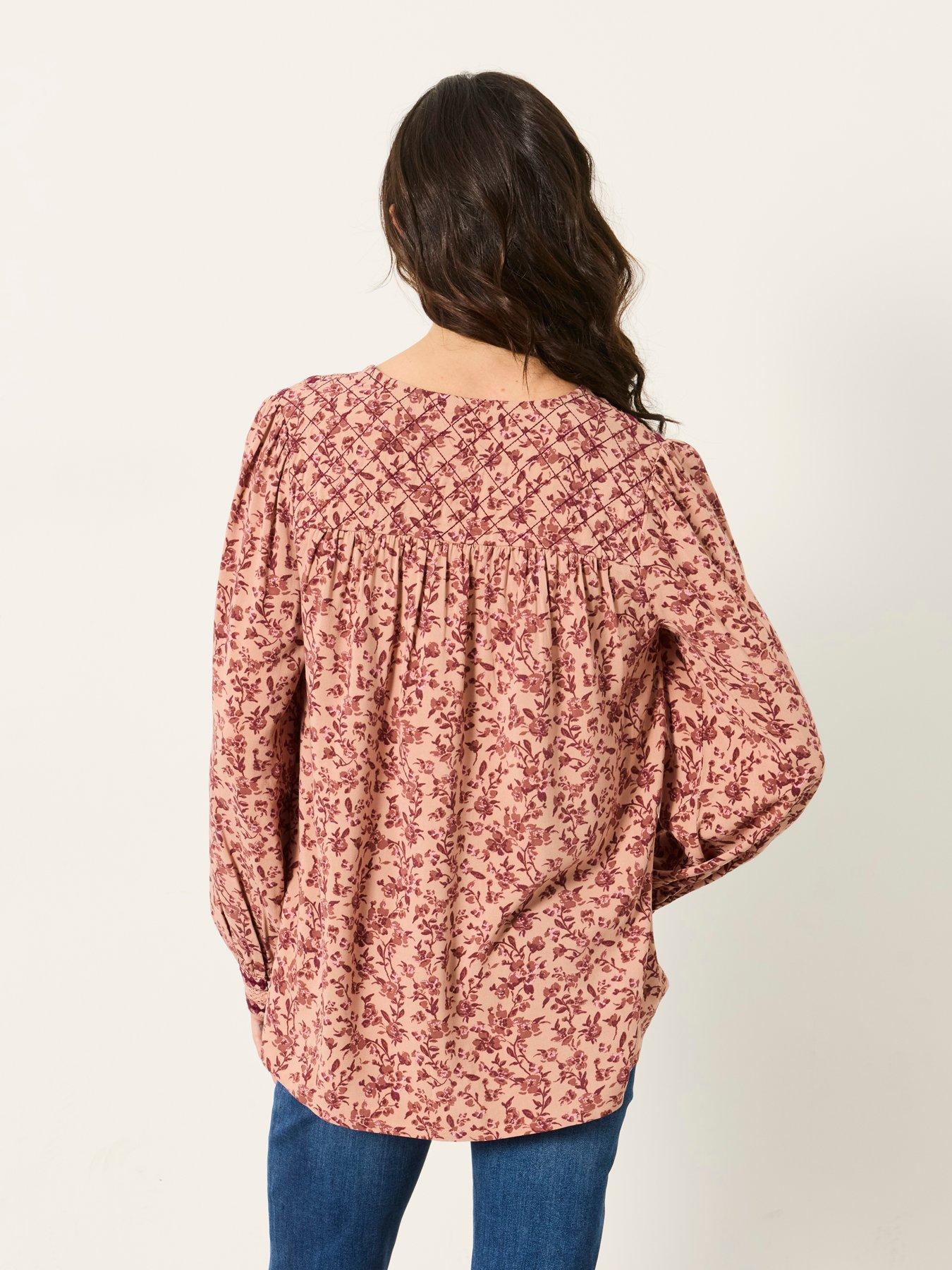 Image 2 of 6 of FatFace Laurel Floral Blouse