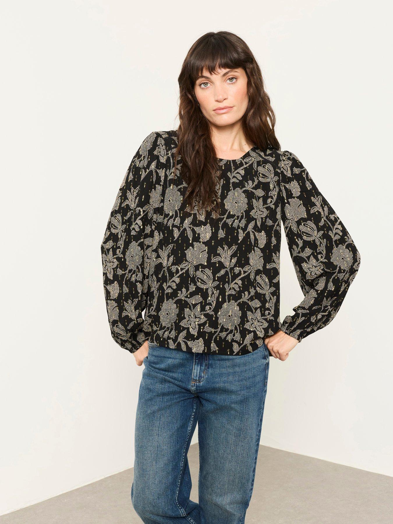FatFace Sofia Floral Blouse