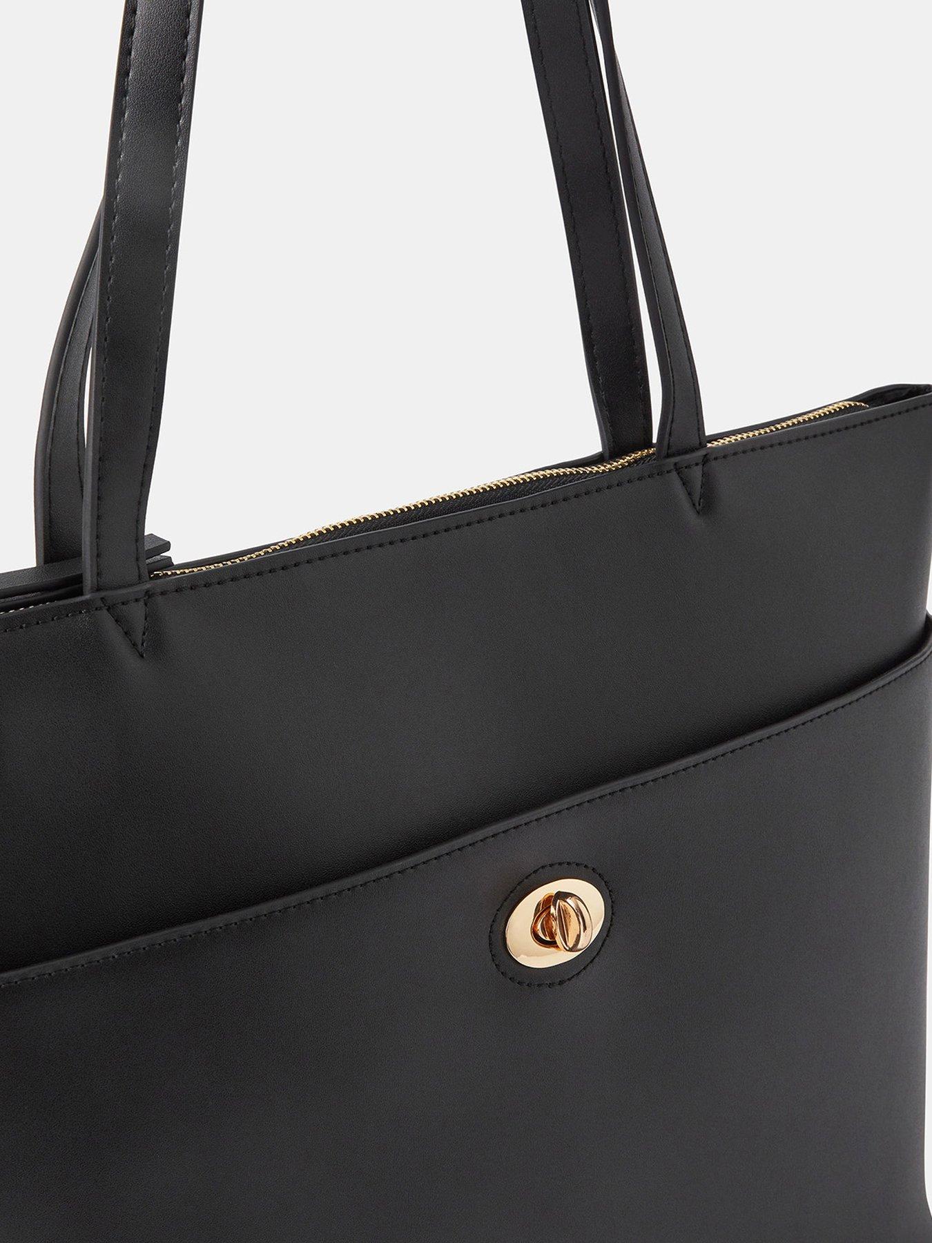 Image 4 of 6 of Accessorize Large Tote Bag - Black