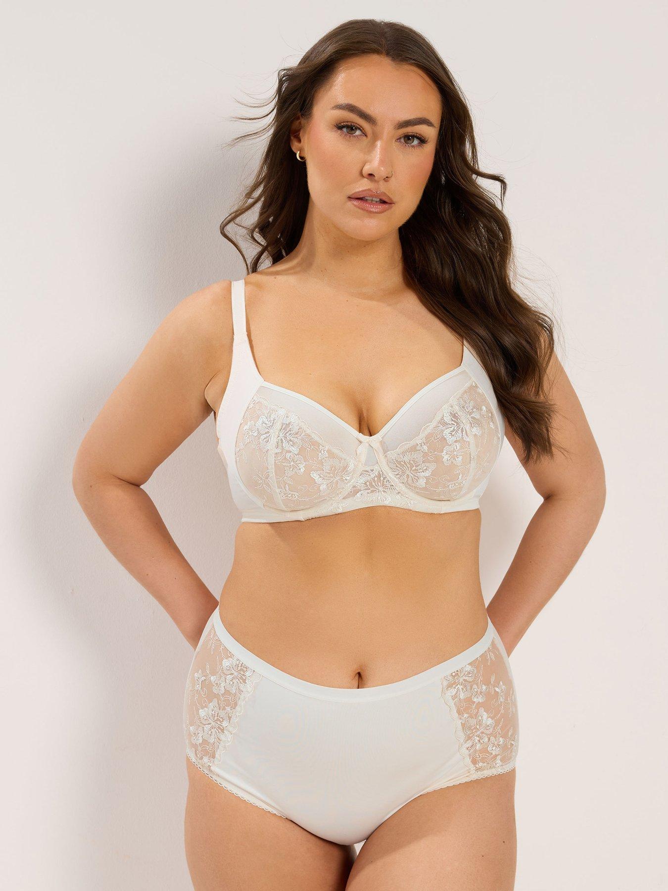 Image 3 of 4 of Yours Curve 2 Pack Underwire Bra - Black