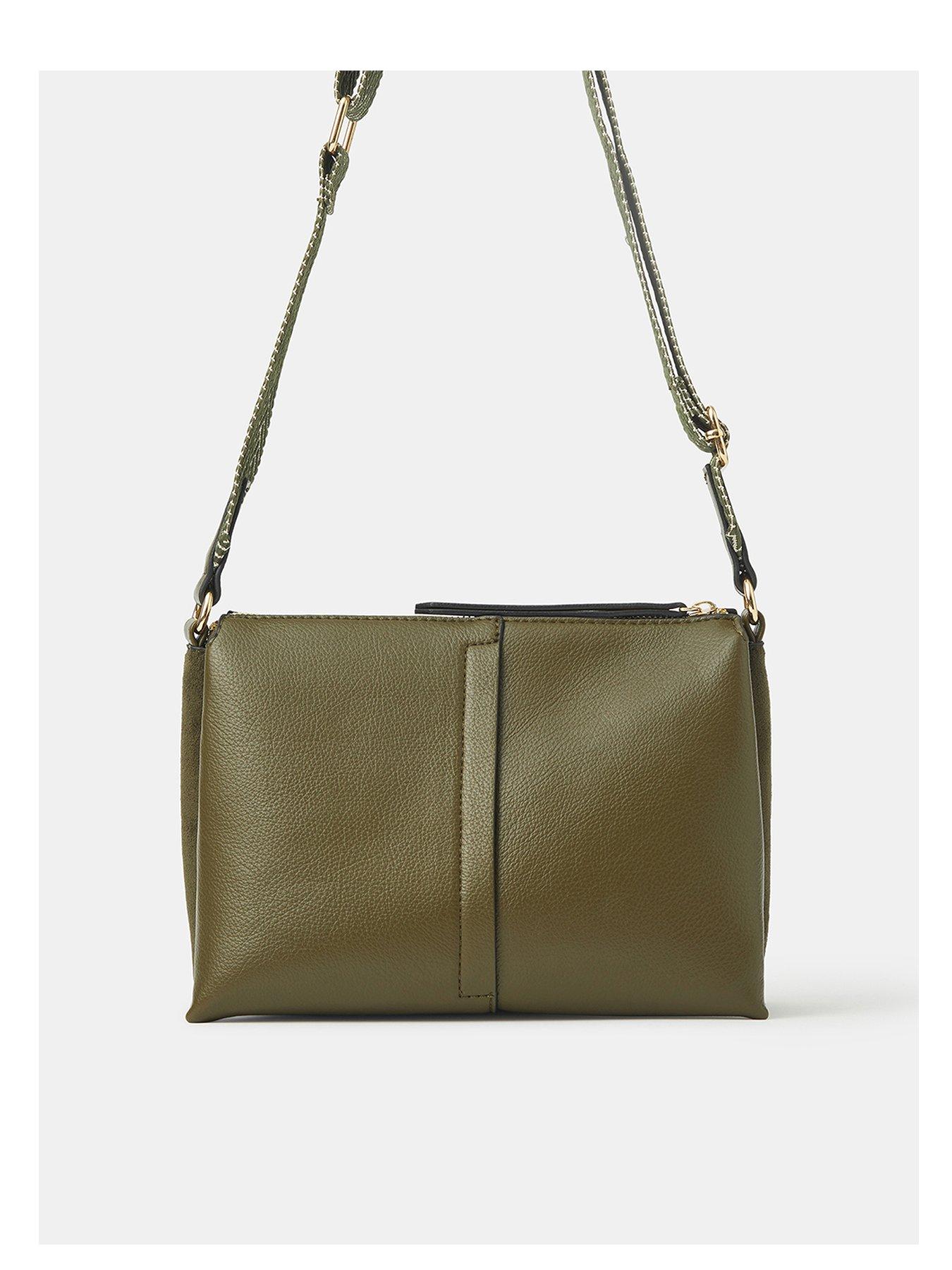 Accessorize TRIPLE GUSSET ZIP XBODY