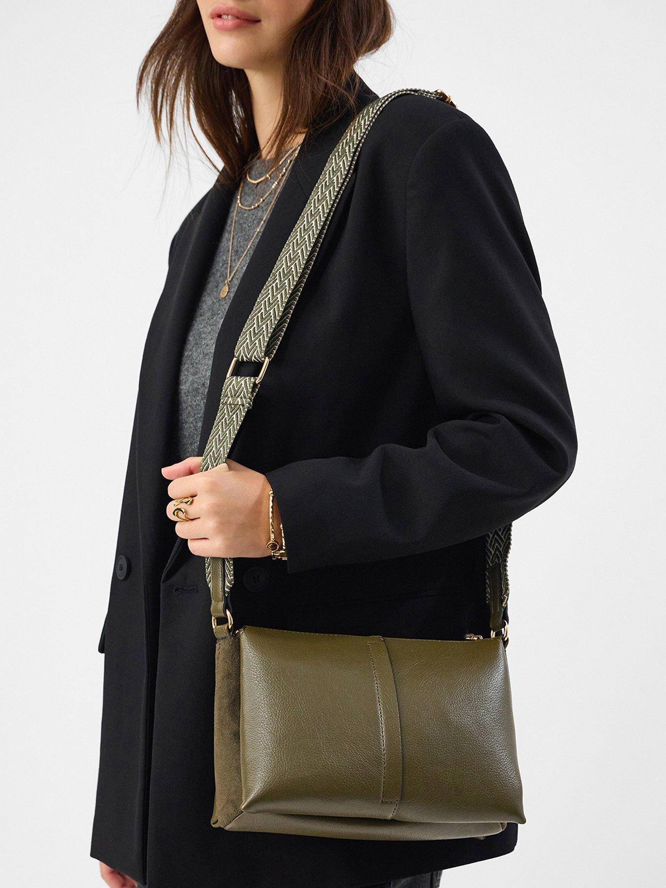 Image 2 of 5 of Accessorize TRIPLE GUSSET ZIP XBODY
