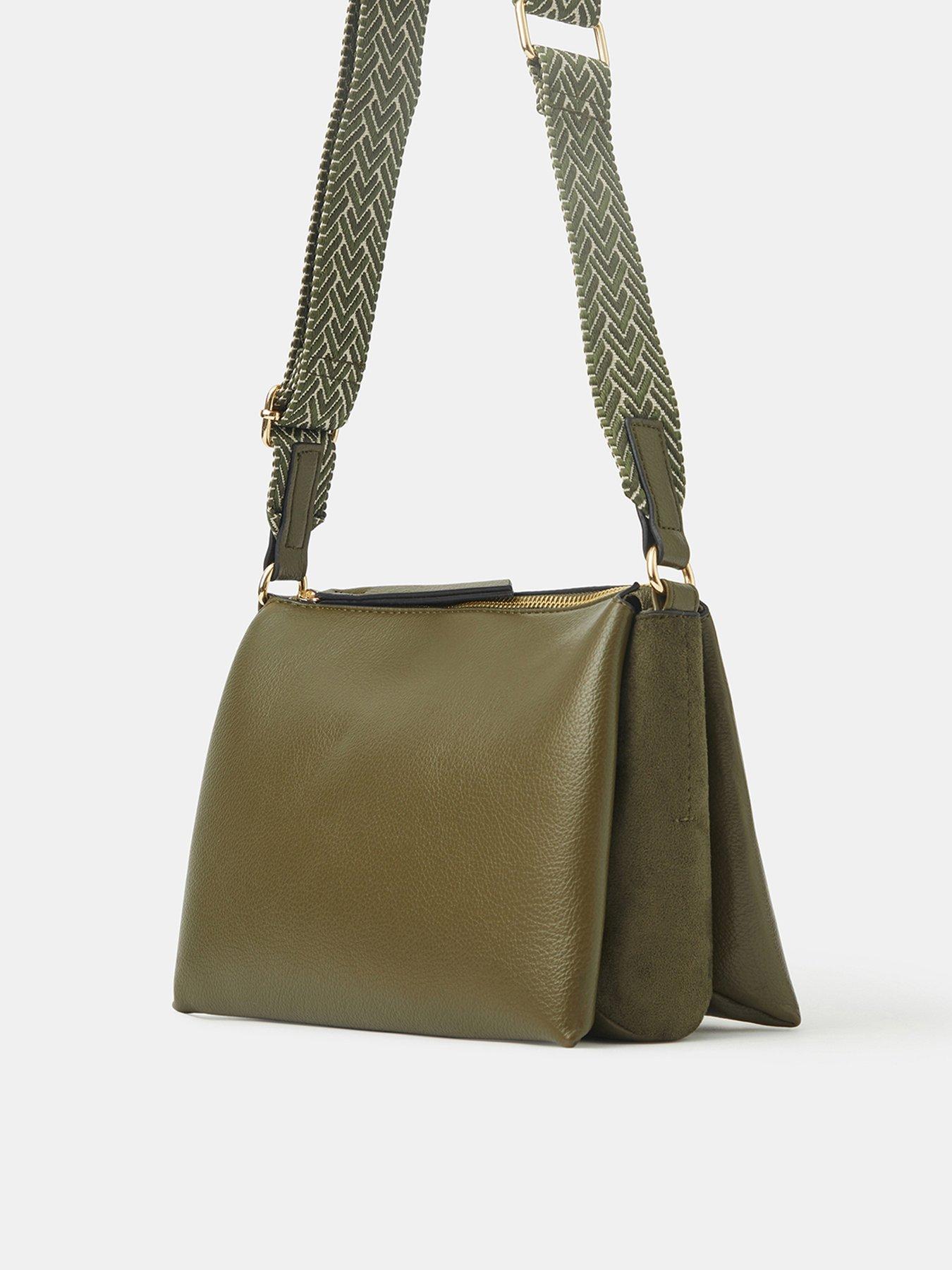 Image 3 of 5 of Accessorize TRIPLE GUSSET ZIP XBODY