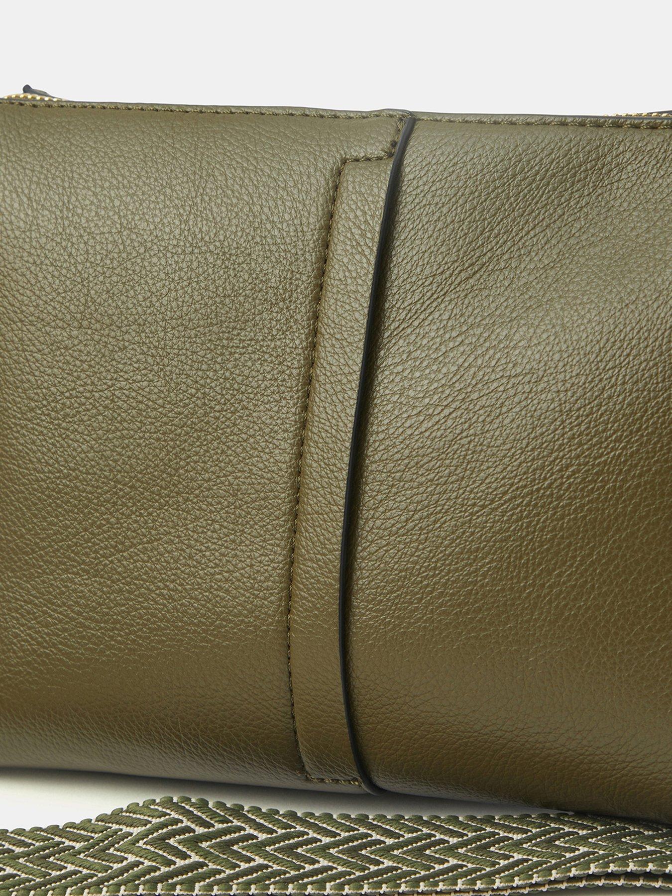 Image 4 of 5 of Accessorize TRIPLE GUSSET ZIP XBODY