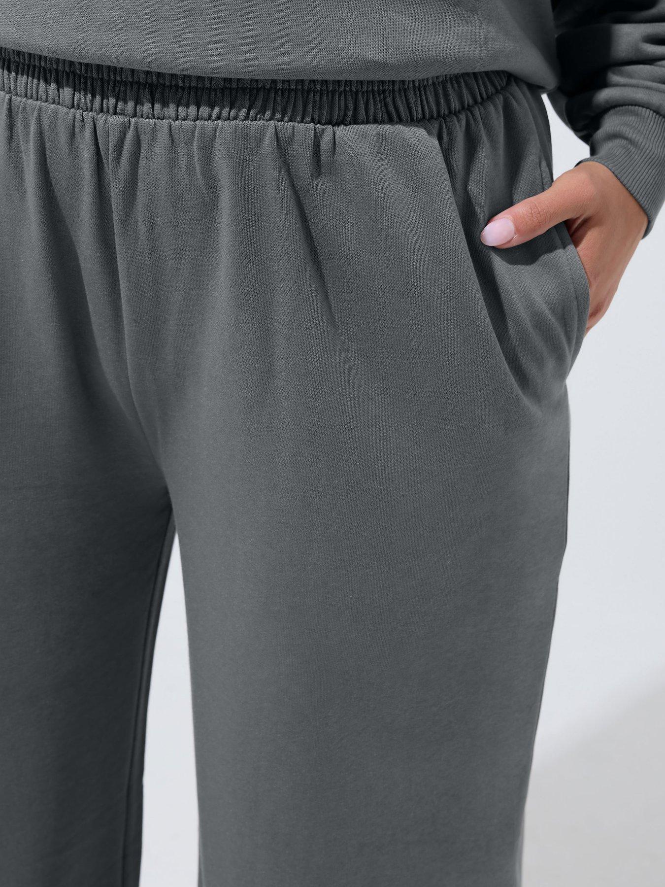 Image 4 of 4 of Yours Curve Grey Jogger