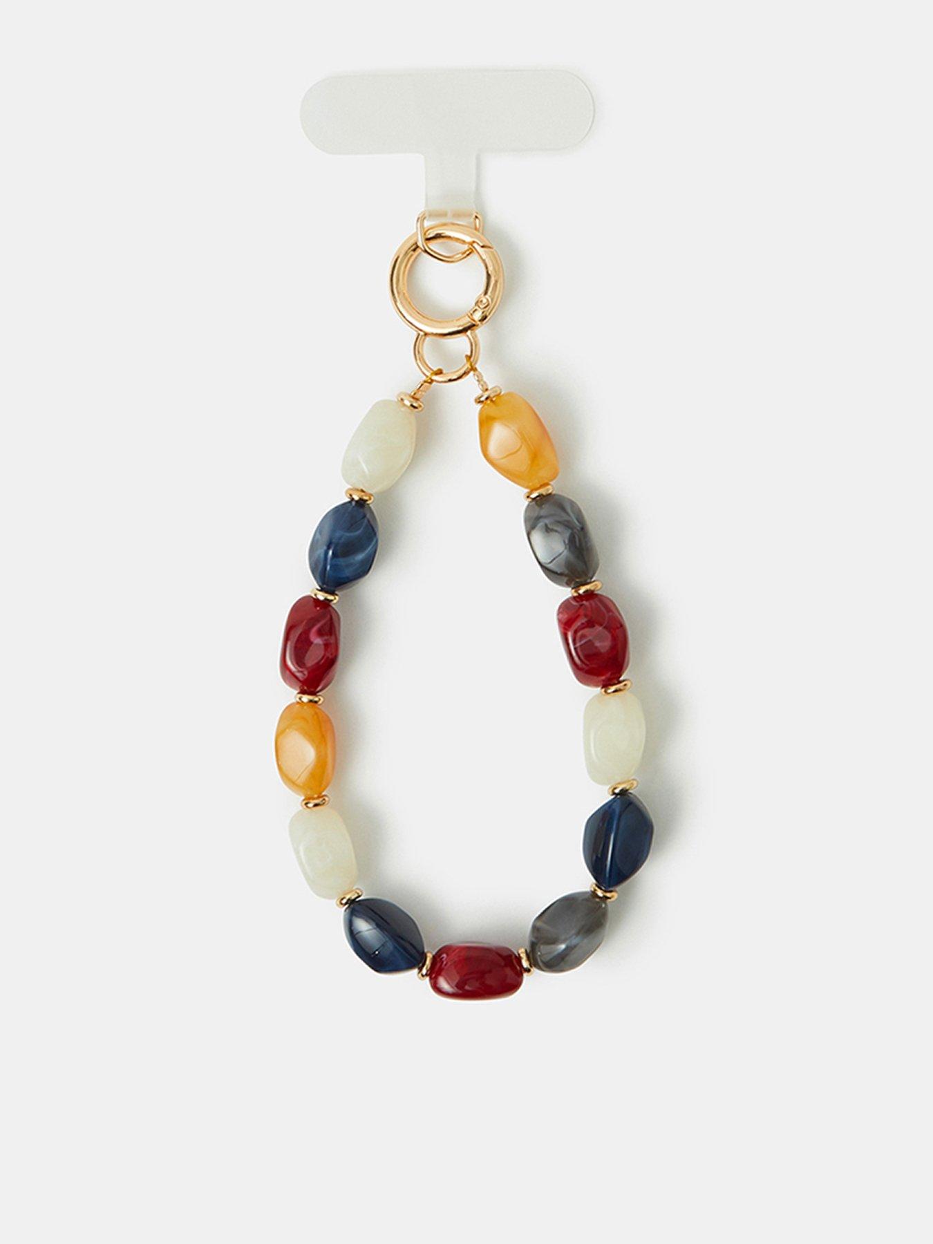 Accessorize Bead Phone Wrist Strap - Multi
