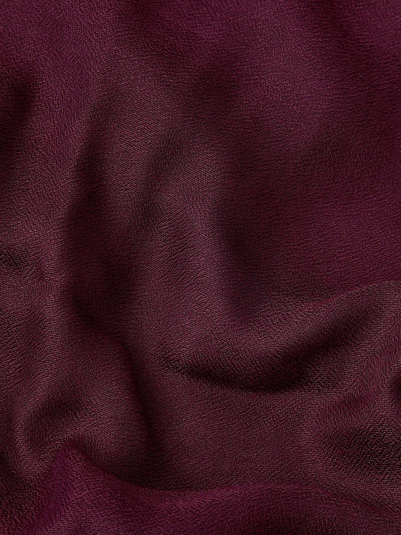 Image 2 of 2 of Accessorize Lightweight Sorrento Scarf - Red