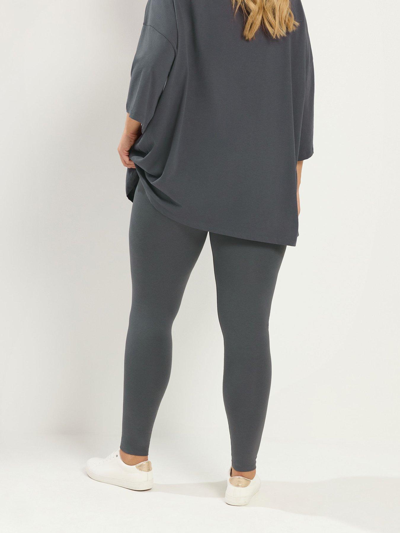 Image 2 of 4 of Yours Curve Co Ord Legging - Grey