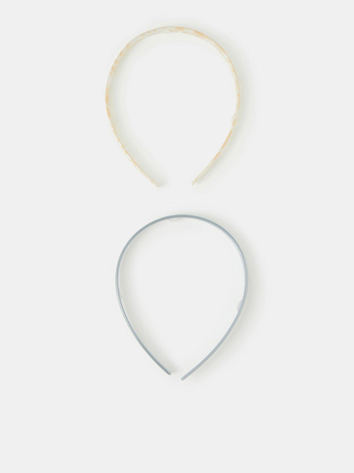 Monsoon Slim Marbled Headband Set 2 Pack - Multi