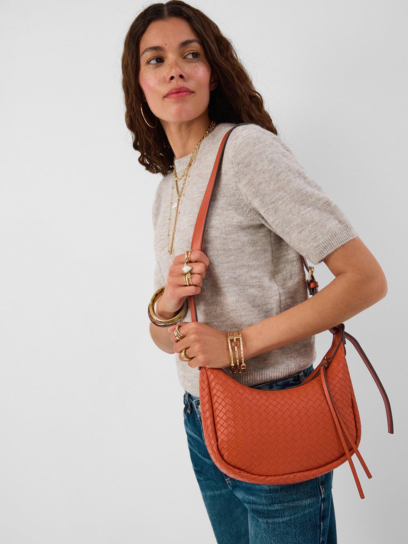 Image 2 of 5 of Accessorize WOVEN SCOOP CROSSBODY