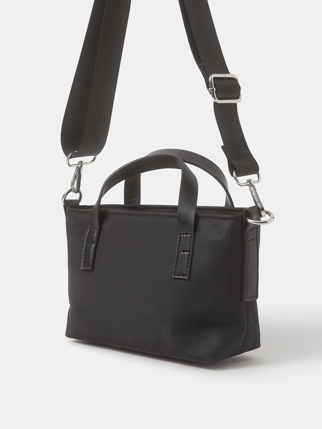 Image 3 of 5 of Accessorize Mini Nylon Cross Body Bag - Black