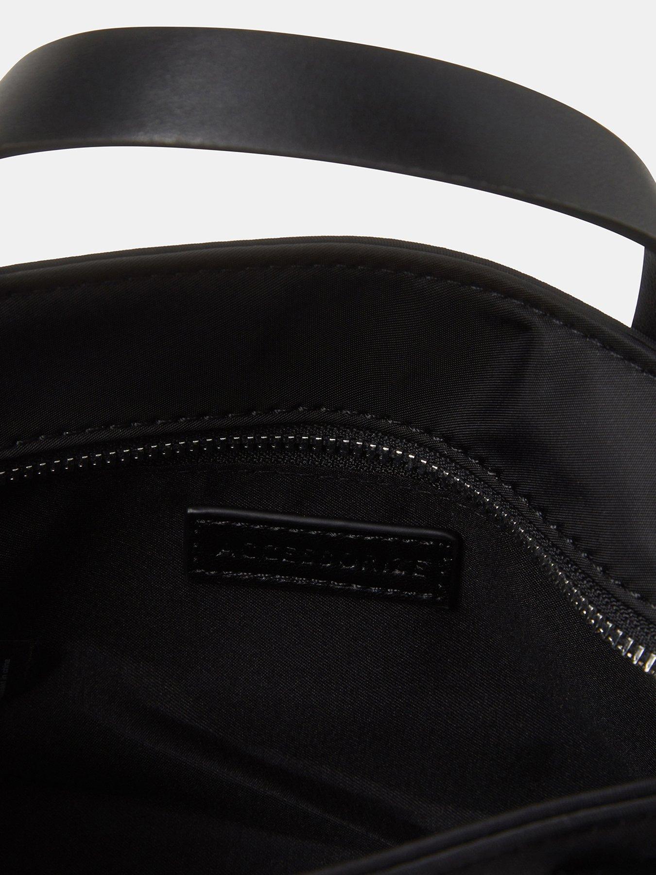Image 5 of 5 of Accessorize Mini Nylon Cross Body Bag - Black