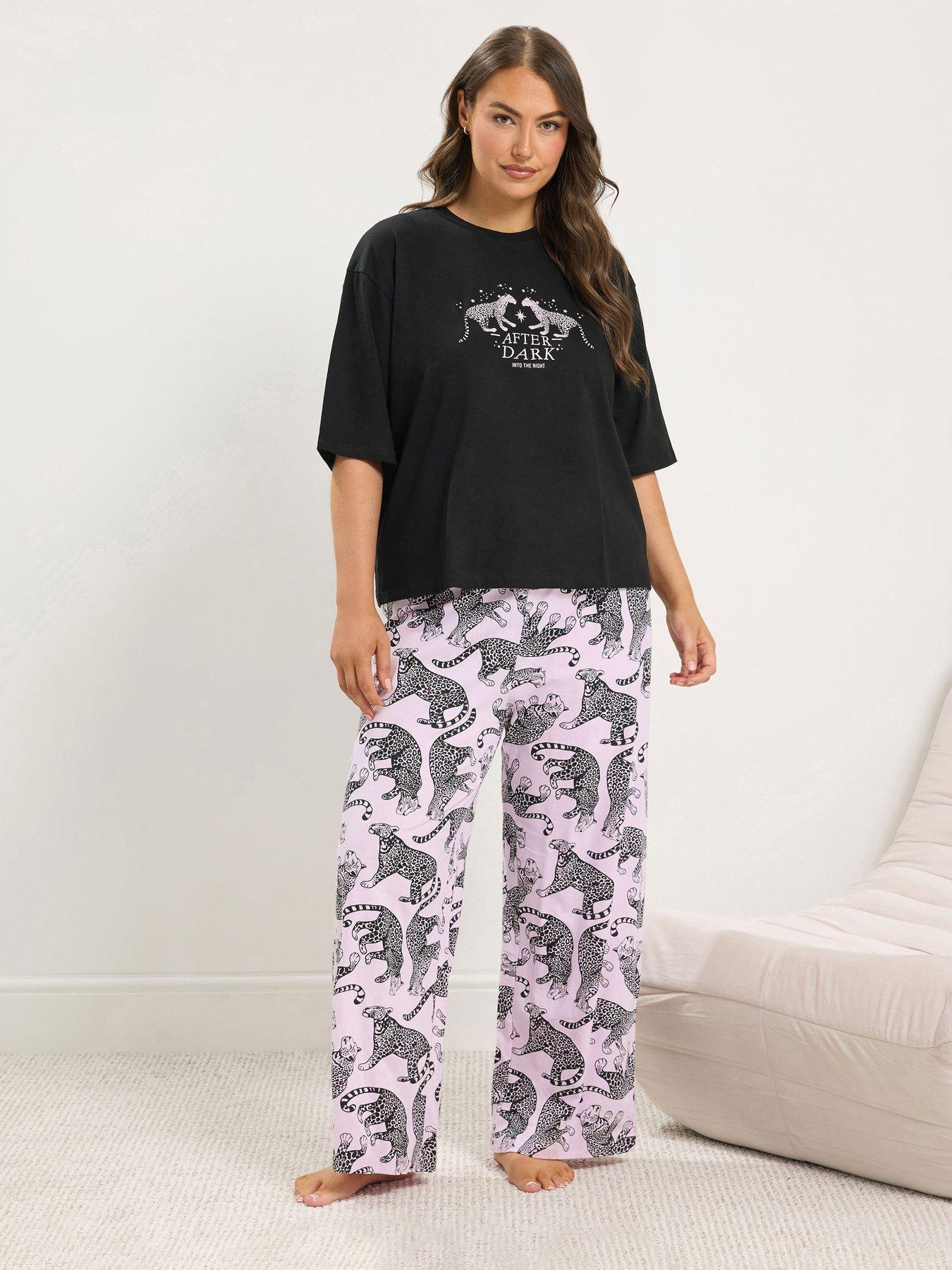 Yours Curve Short Sleeve Pj Set