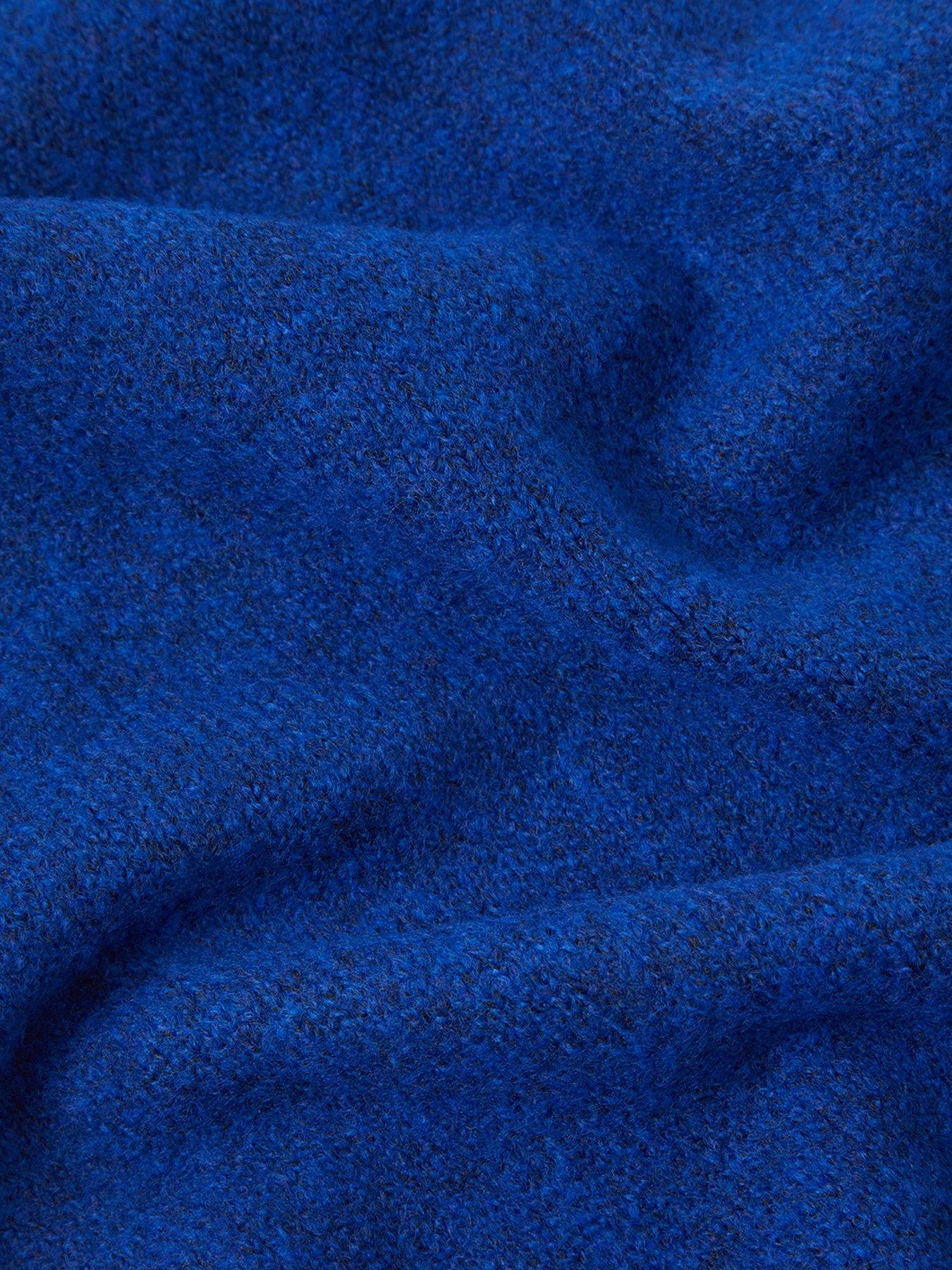 Image 2 of 2 of Accessorize Triangle Scarf Wrap - Blue